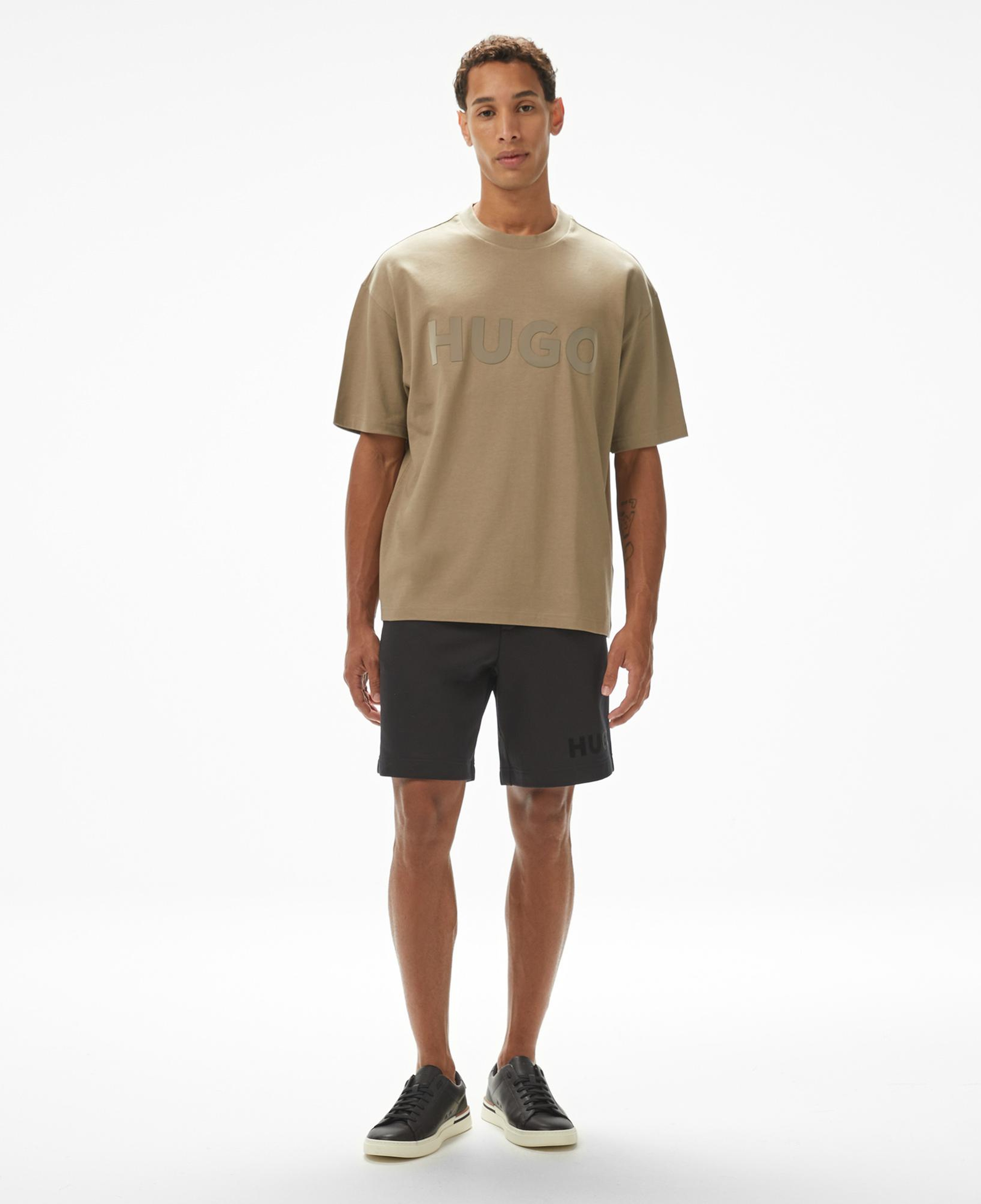 Hugo Dinkee Erkek Kahverengi T-Shirt