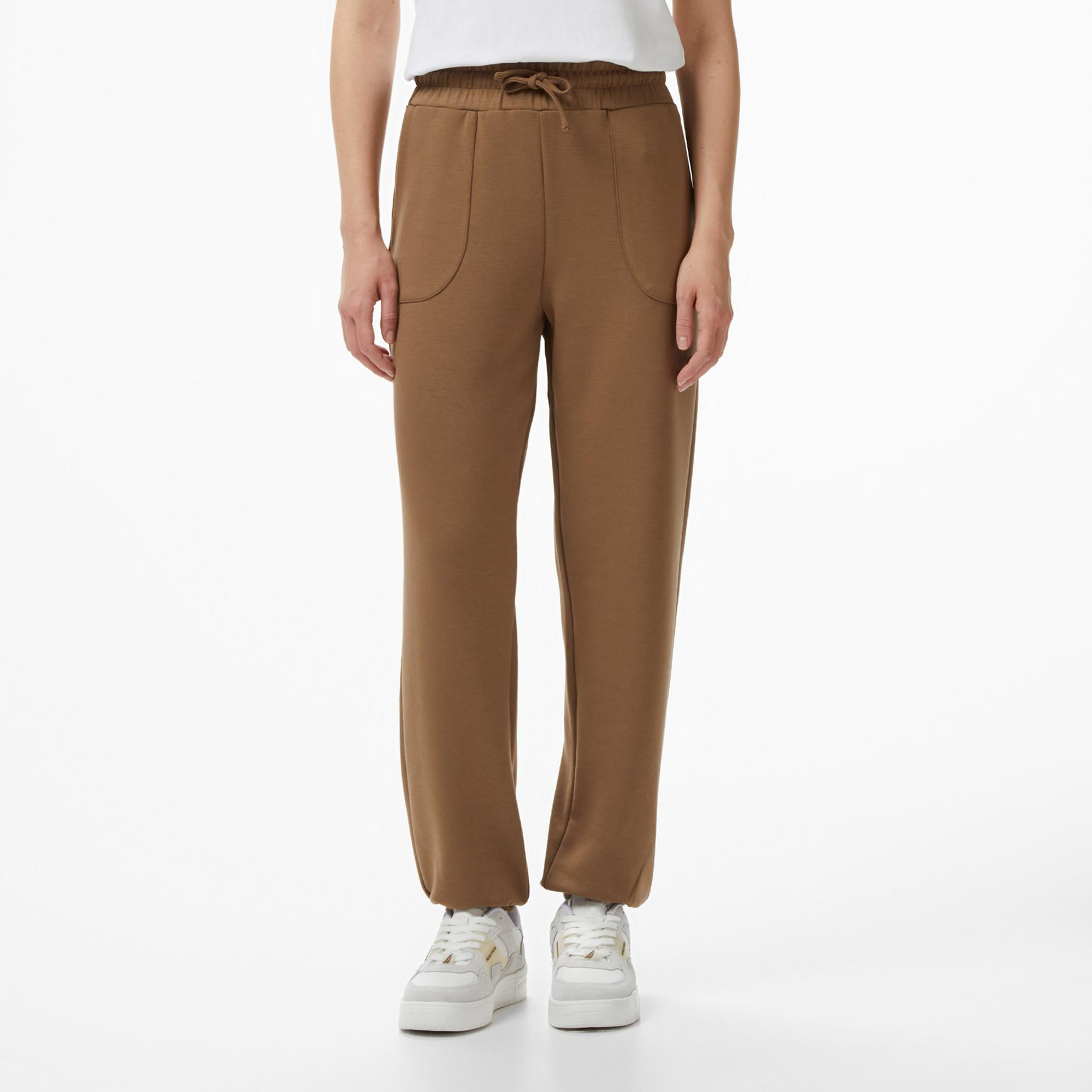 Nautica Kadın Kahverengi Regular Fit Eşofman Altı