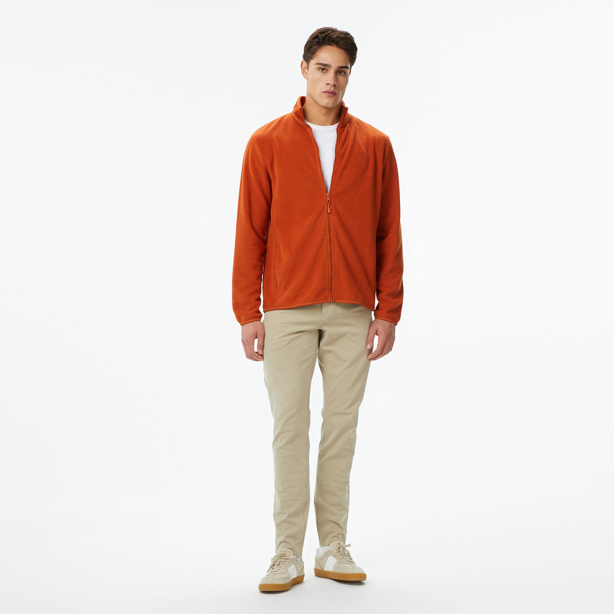 Nautica Erkek Turuncu Regular Fit Sweatshirt