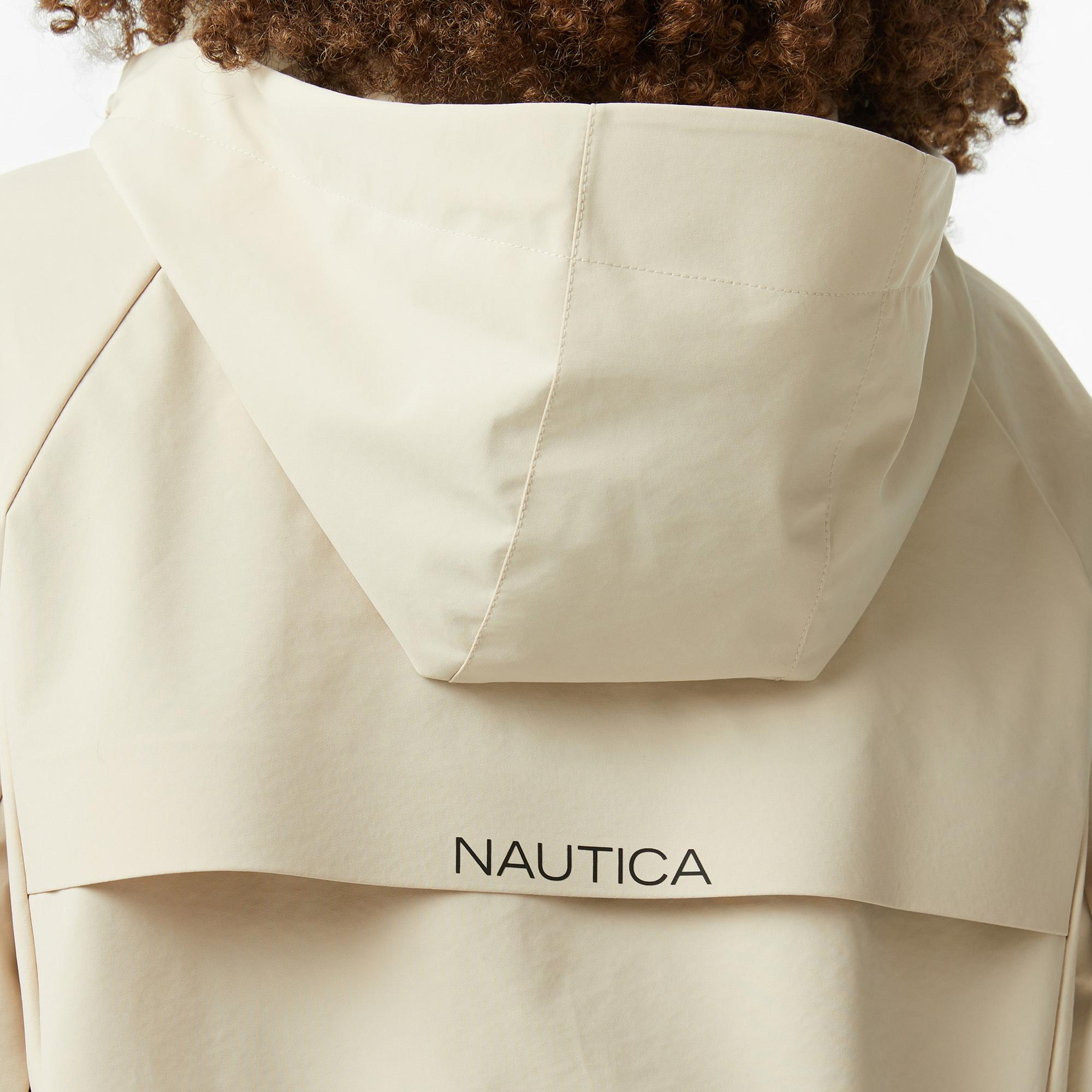 Nautica Kadın Krem Rengi Regular Fit Mont
