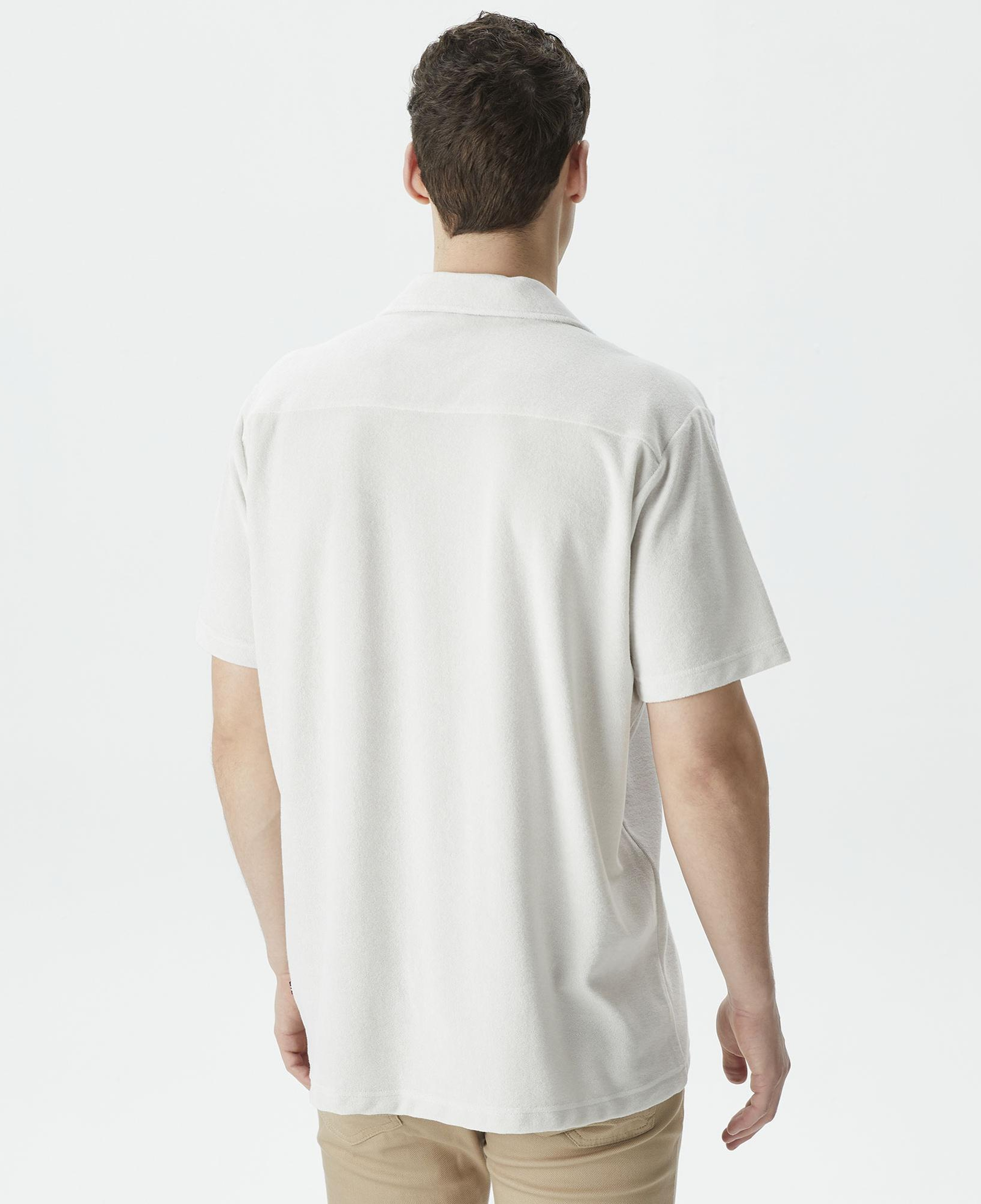 Nautica Erkek Gri Classic Fit Kısa Kollu Gömlek