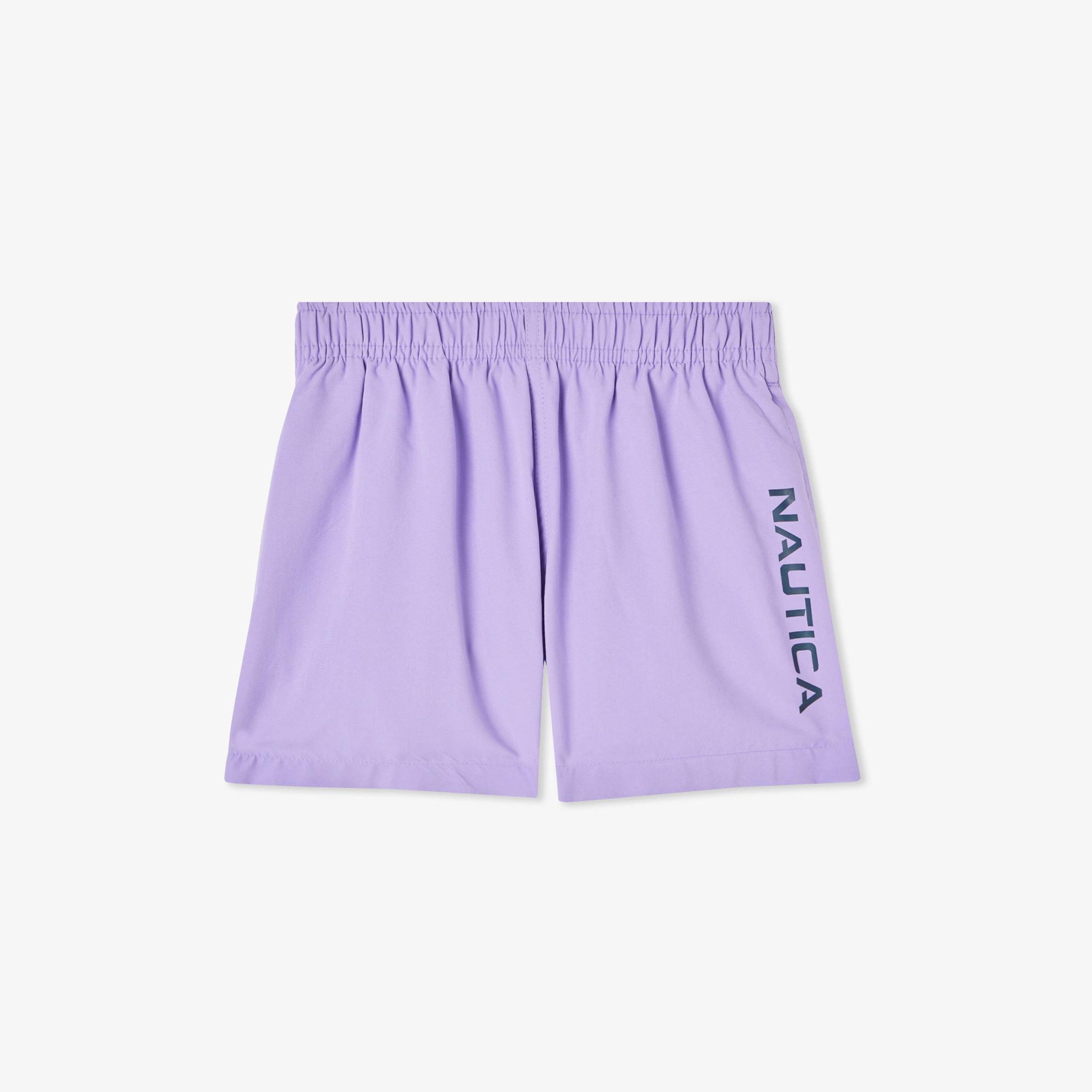 Nautica Erkek Çocuk Mor Standart Fit Deniz Şortu