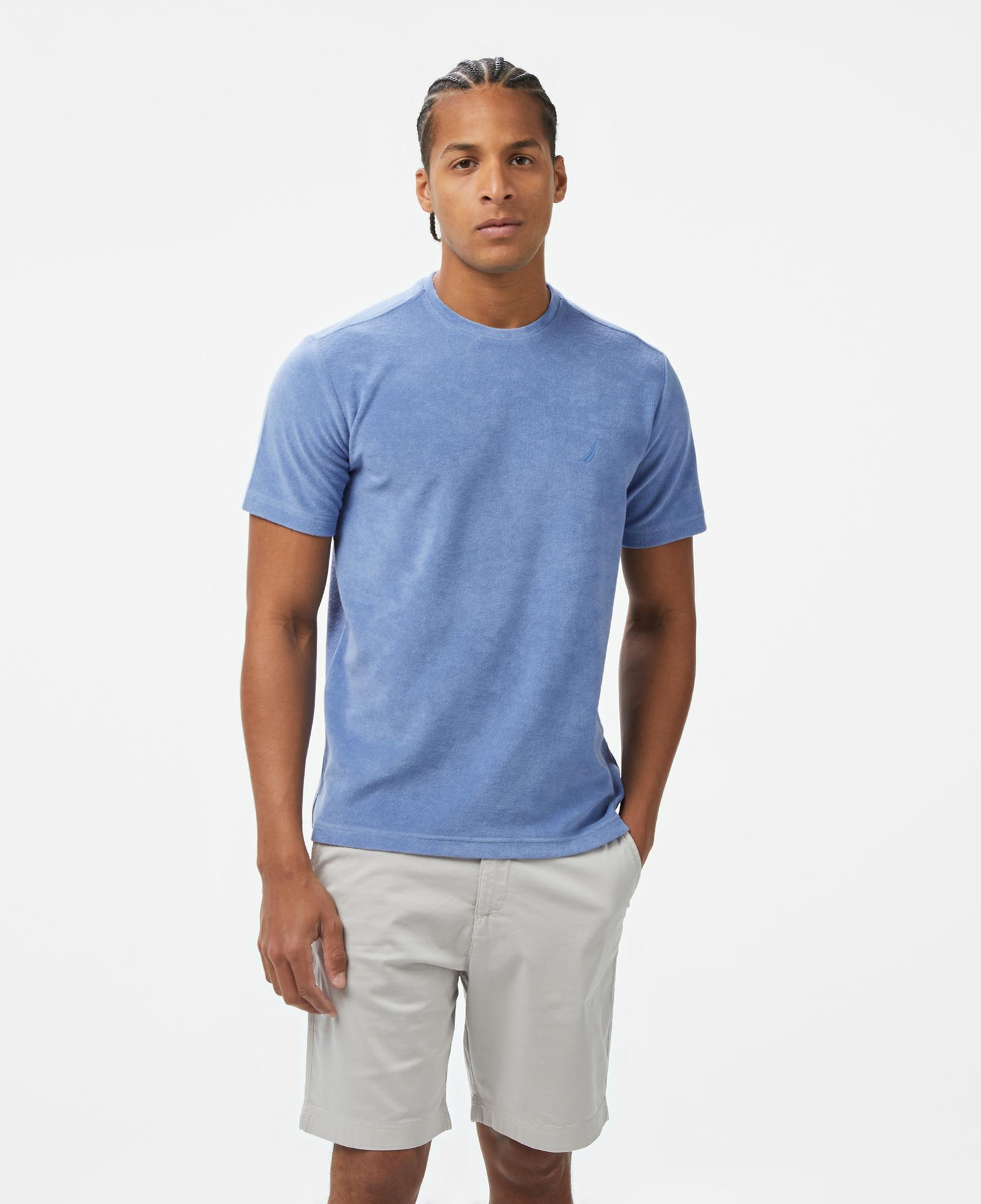 Nautica Erkek Mavi Regular Fit T-Shirt