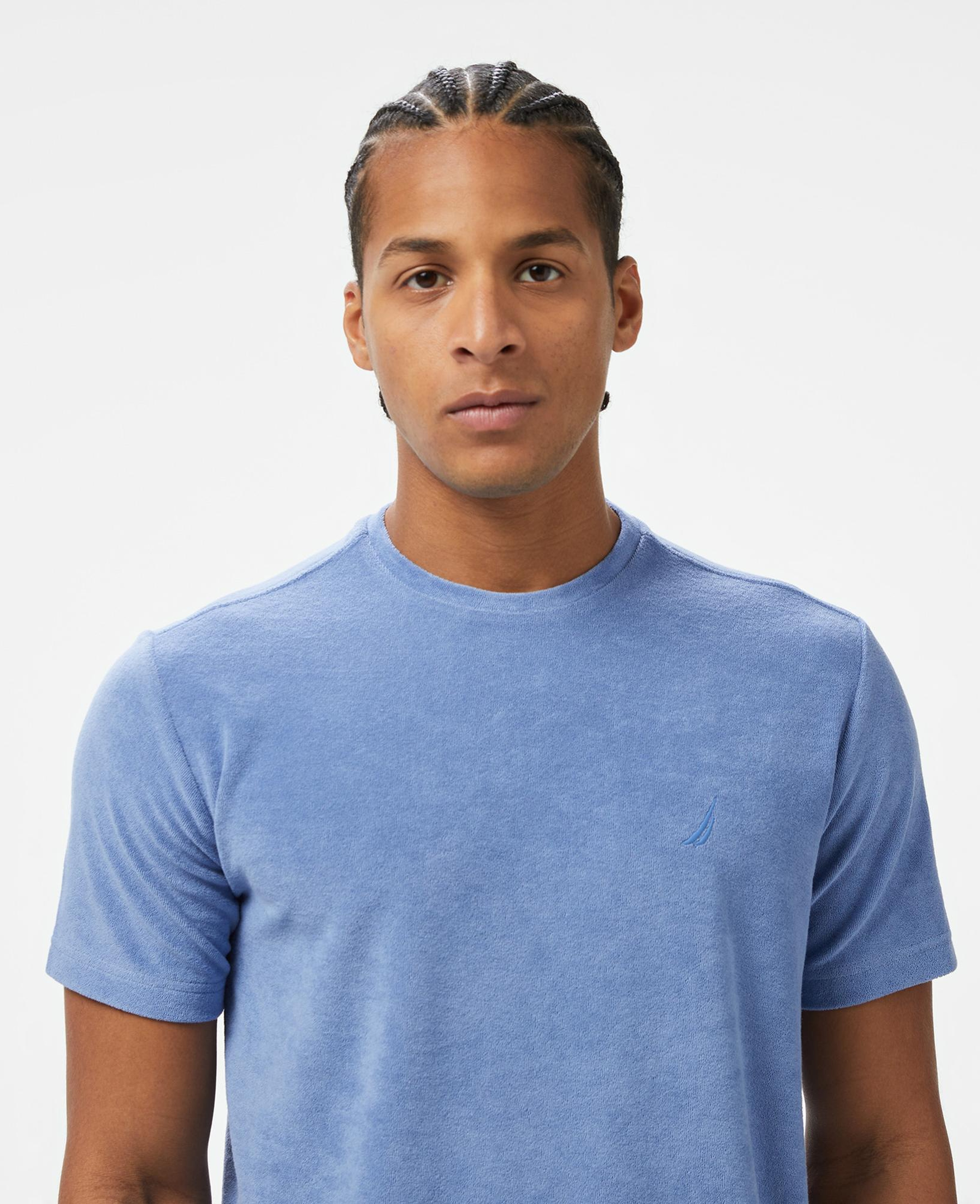 Nautica Erkek Mavi Regular Fit T-Shirt