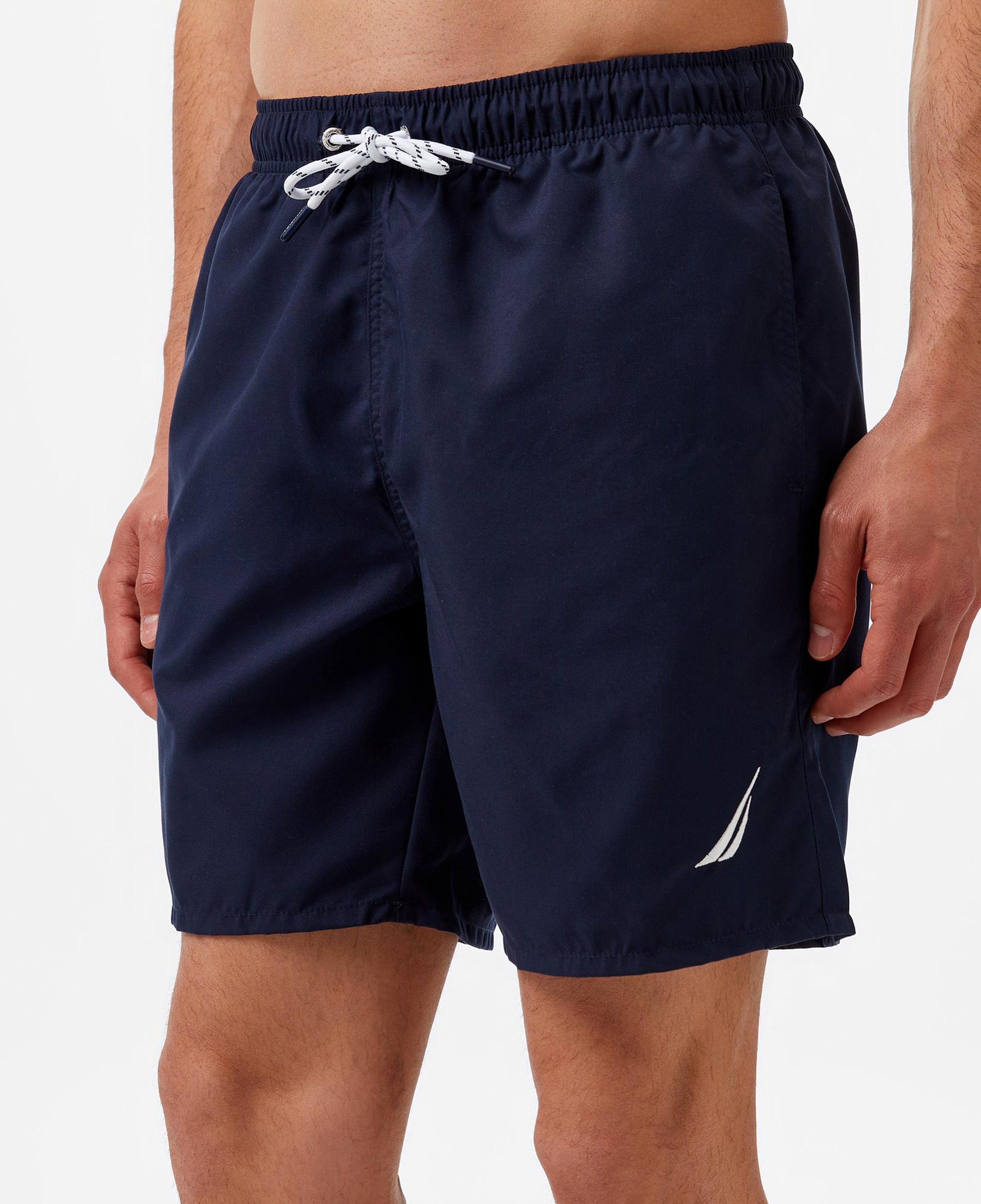 Nautica Erkek Lacivert Regular Fit Deniz Şortu