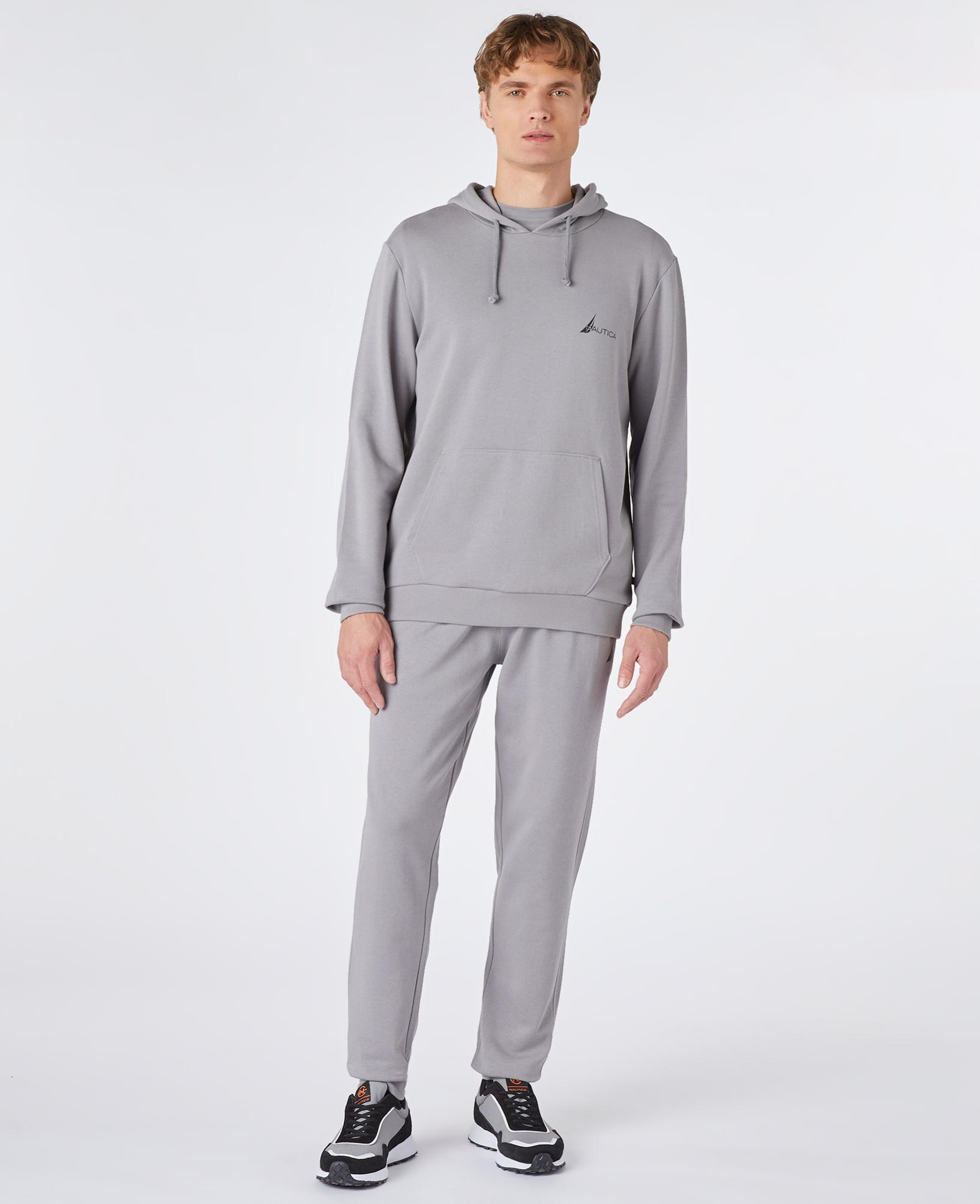 Nautica Erkek Gri Standart Fit Sweatshirt