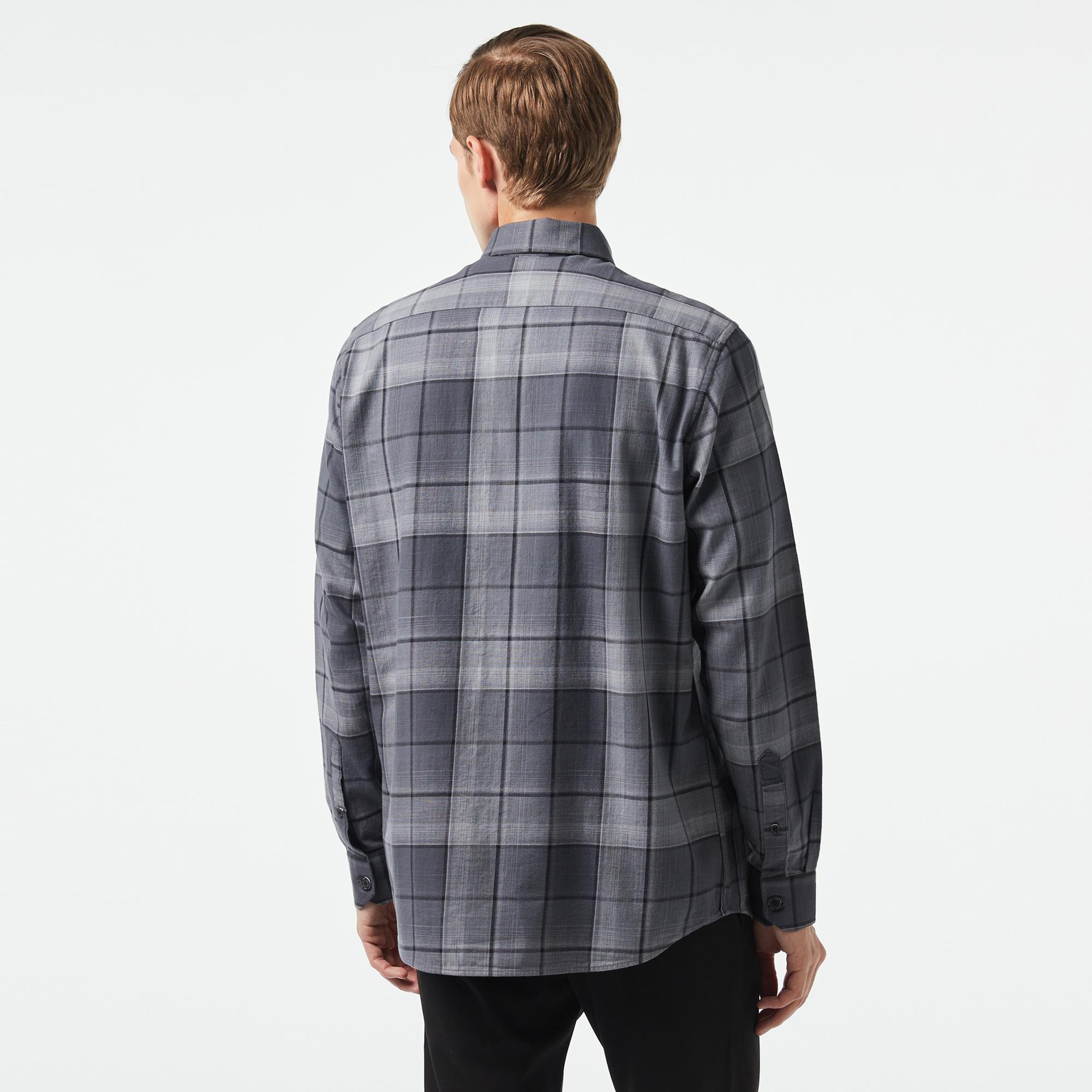 Nautica Erkek Gri Classic Fit Gömlek