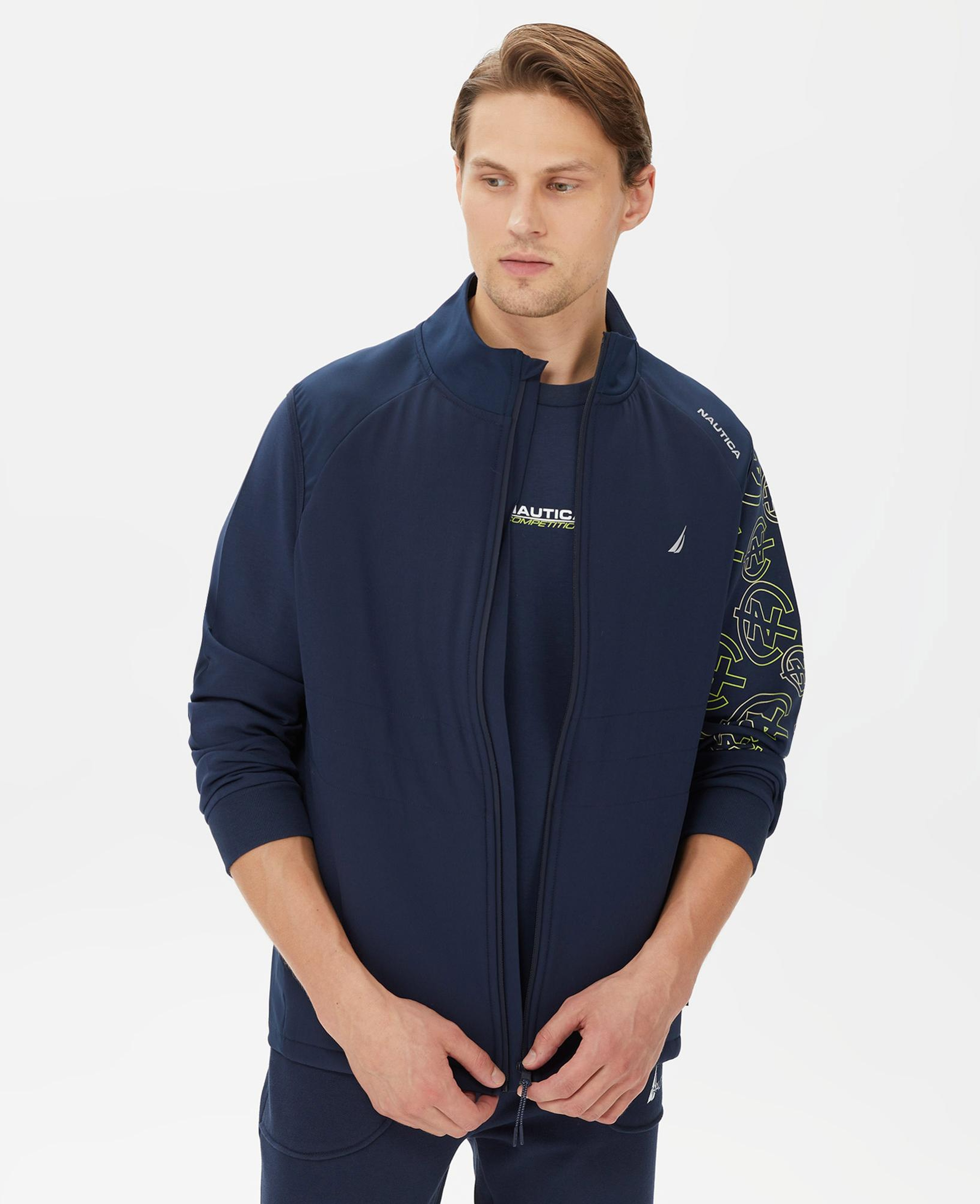 Nautica Erkek Lacivert Standart Fit Yelek