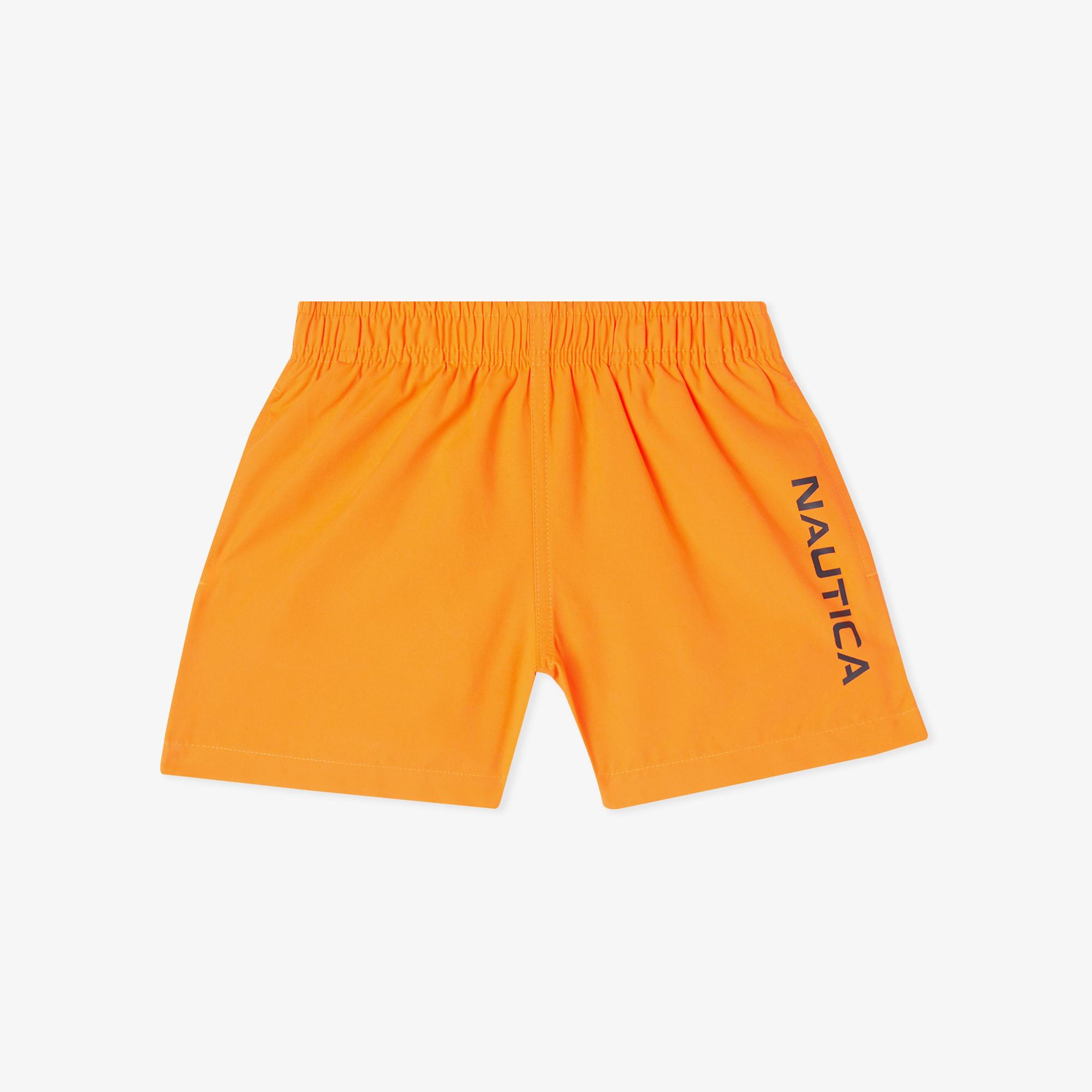 Nautica Erkek Çocuk Turuncu Standart Fit Deniz Şortu