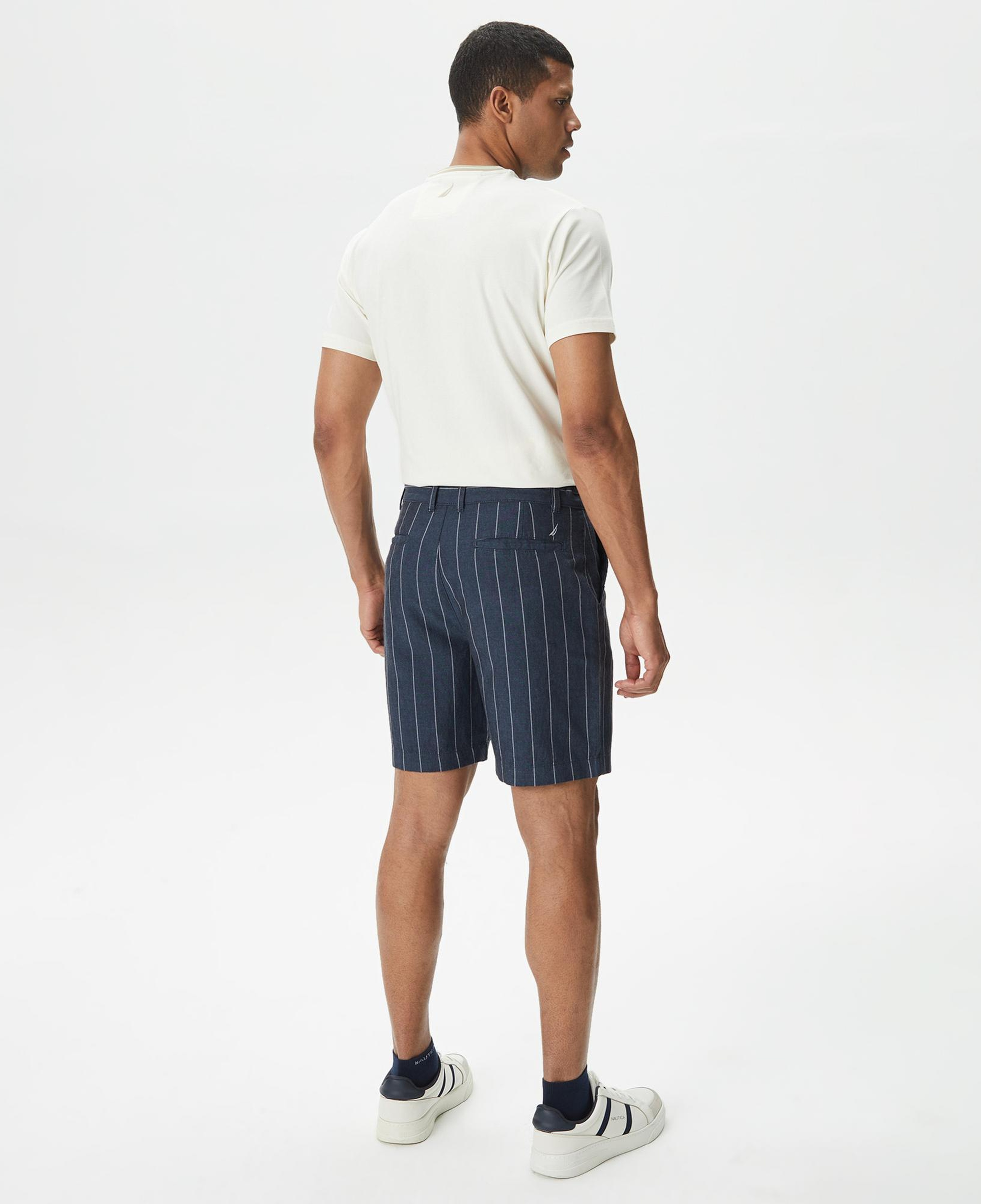 Nautica Erkek Lacivert Classic Fit Bermuda
