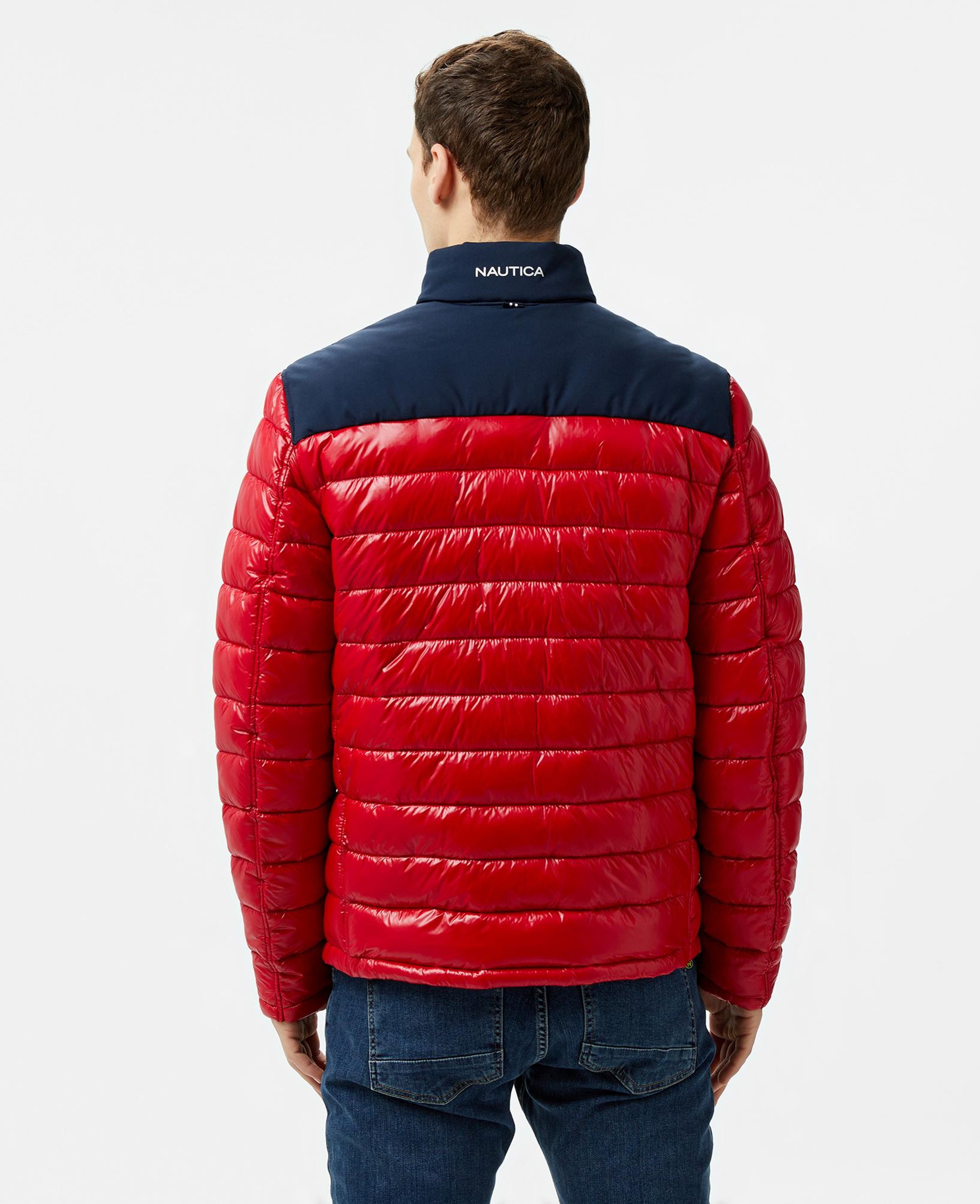 Nautica Erkek Kırmızı & Lacivert Mont