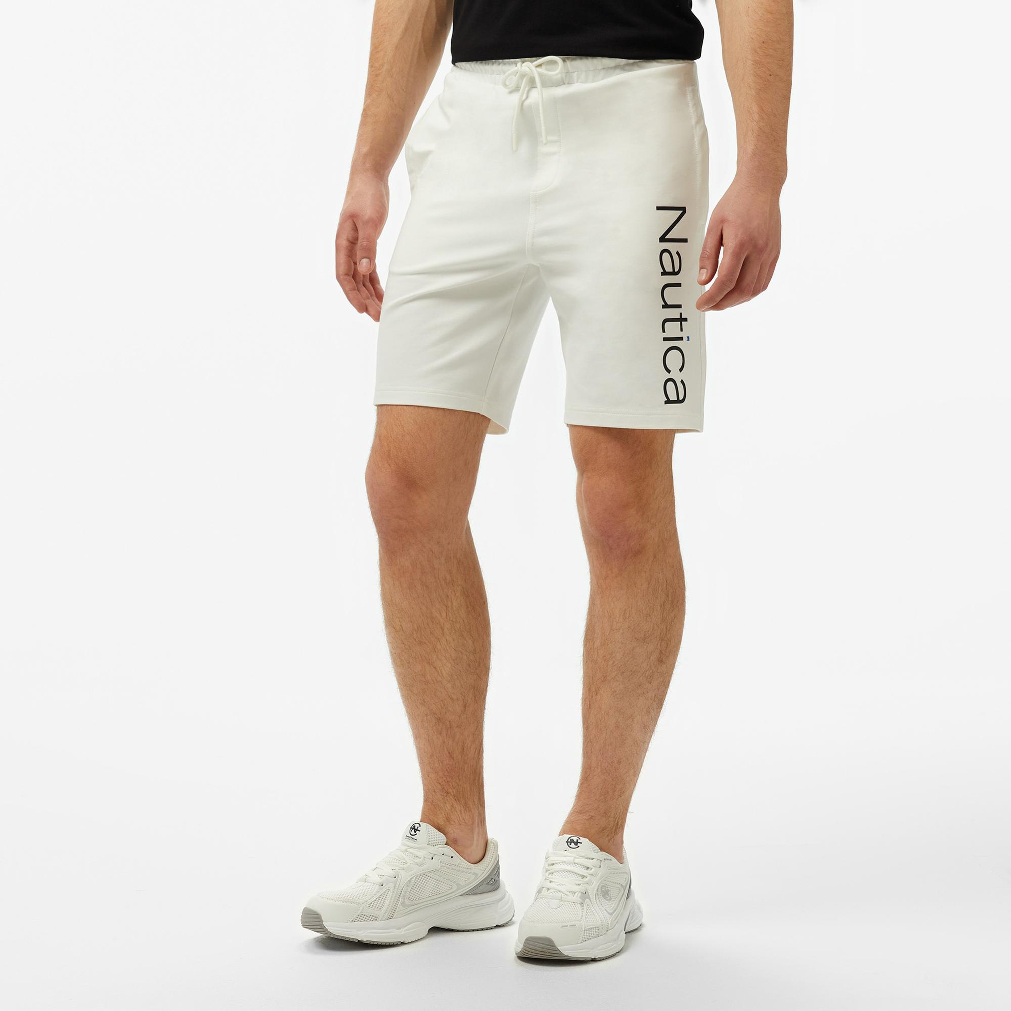 Nautica Erkek Krem Rengi Regular Fit Şort