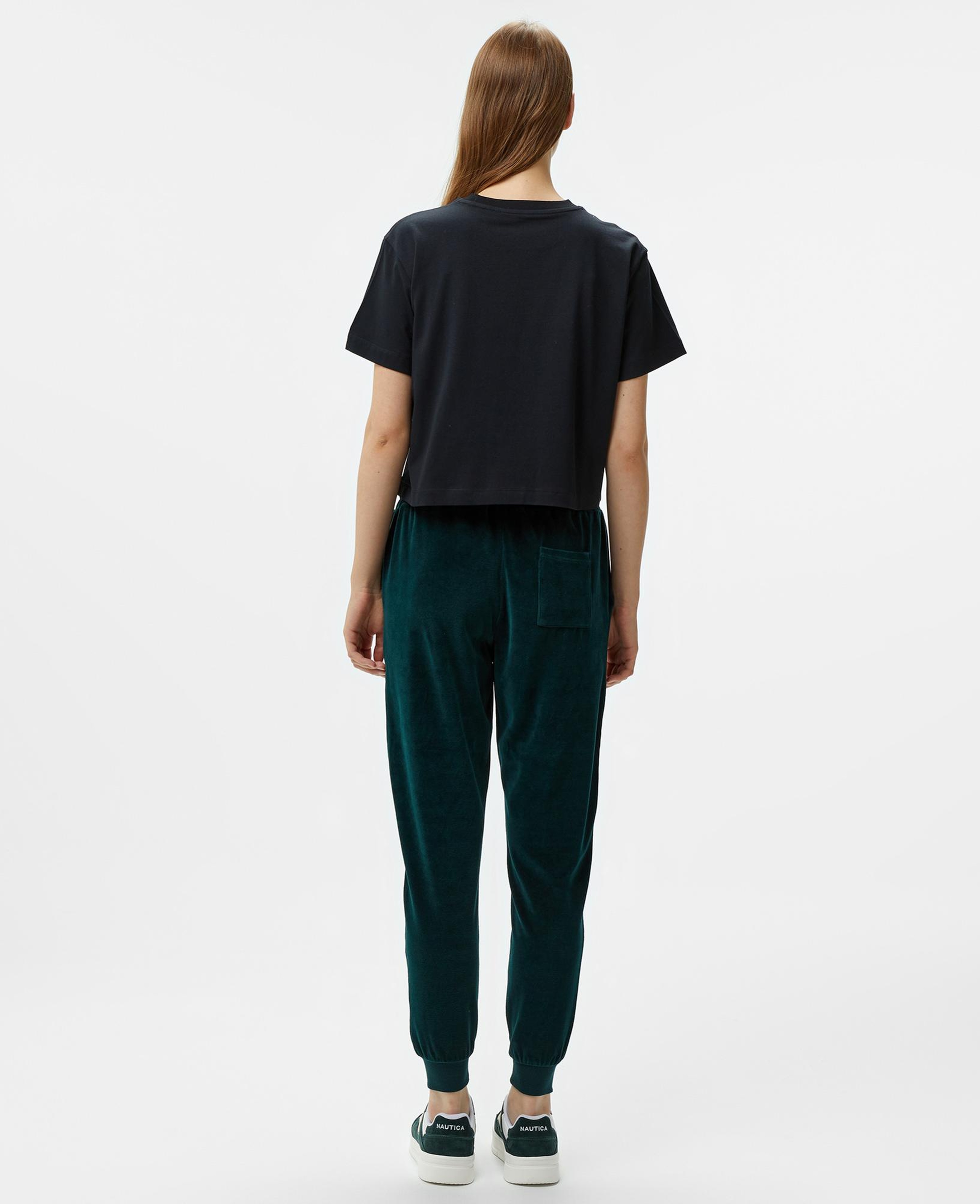 Nautica Kadın Siyah Kısa Kollu T-Shirt