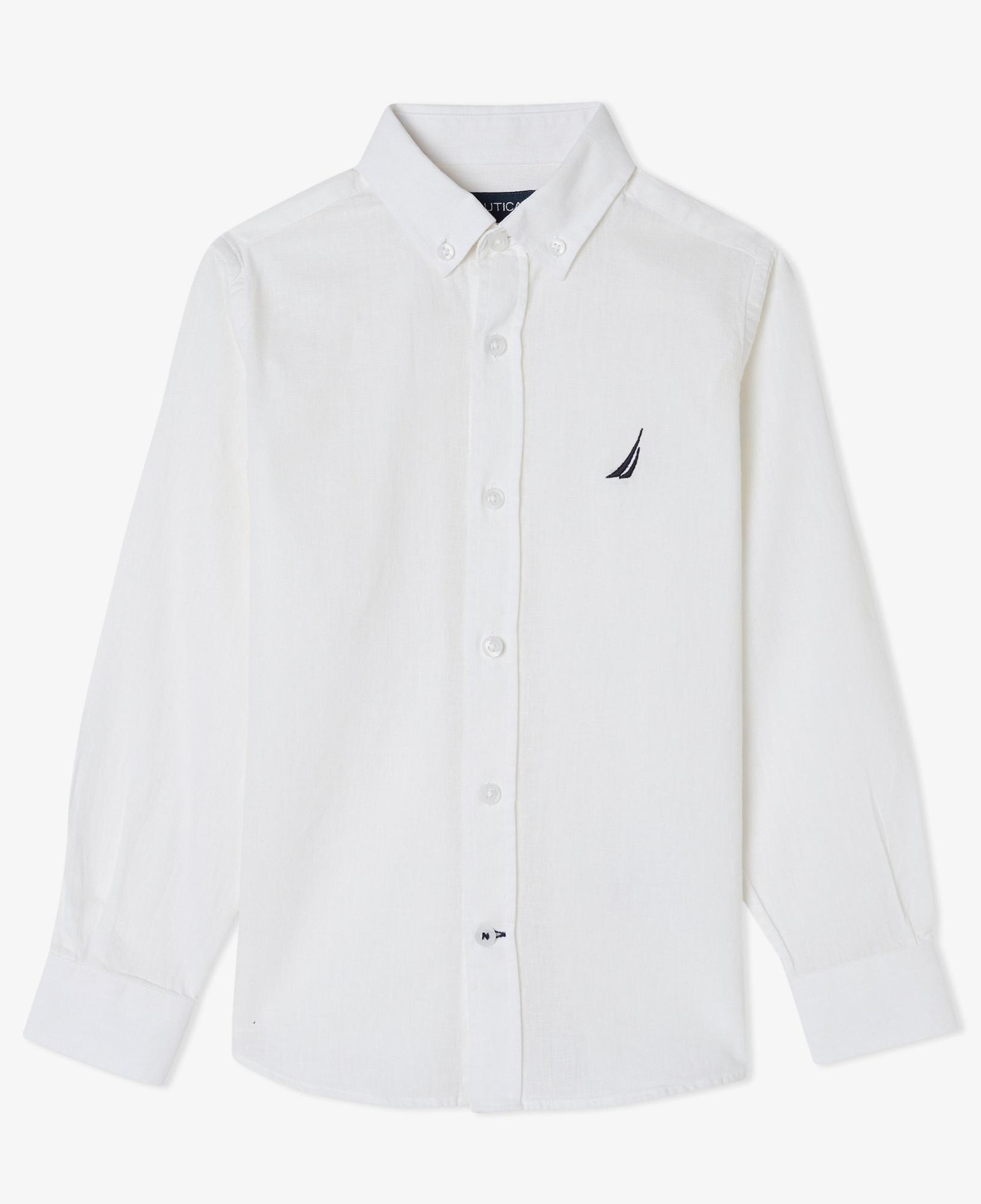 Nautica Erkek Çocuk Beyaz Gömlek