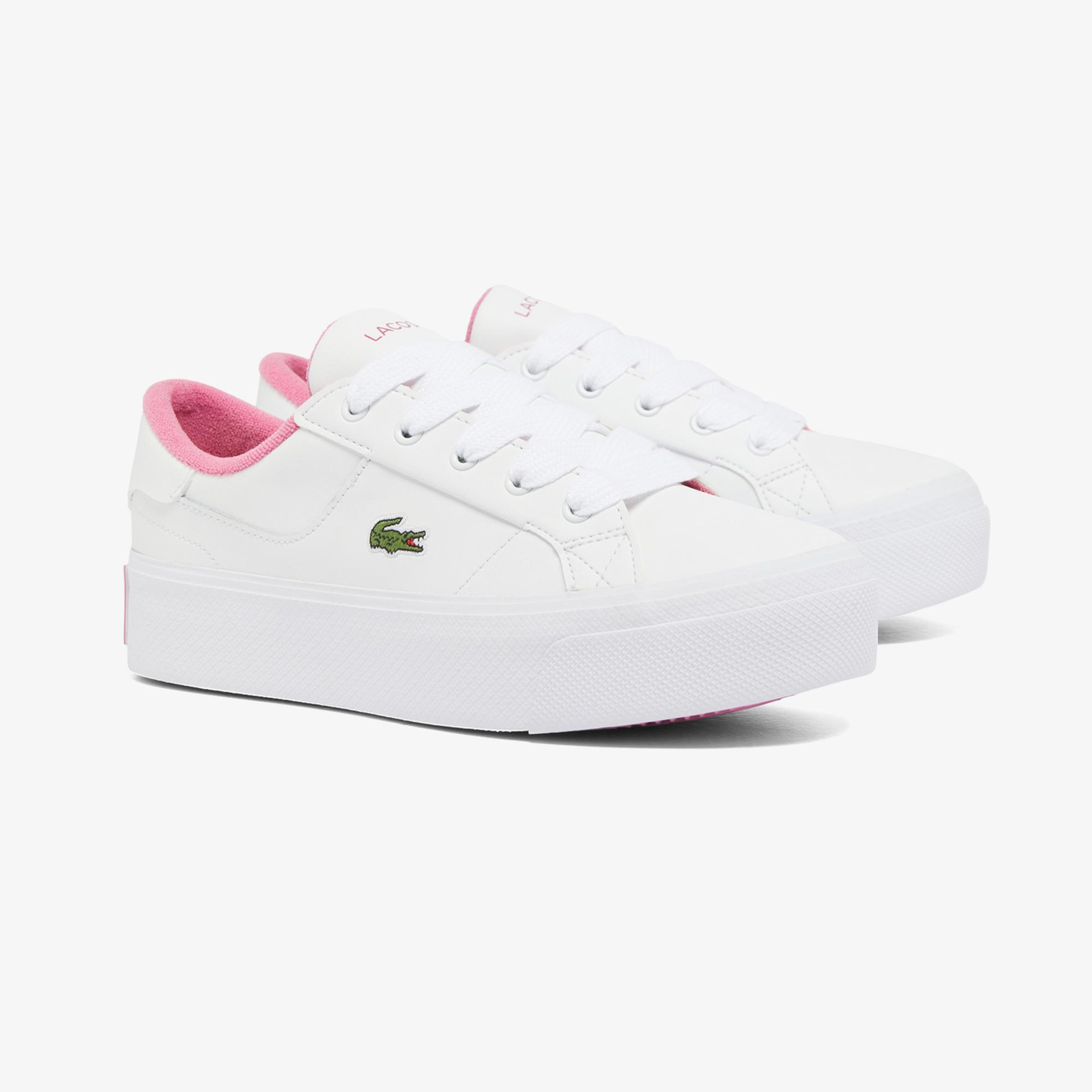 Lacoste Ziane Platform Kadın Beyaz Sneaker