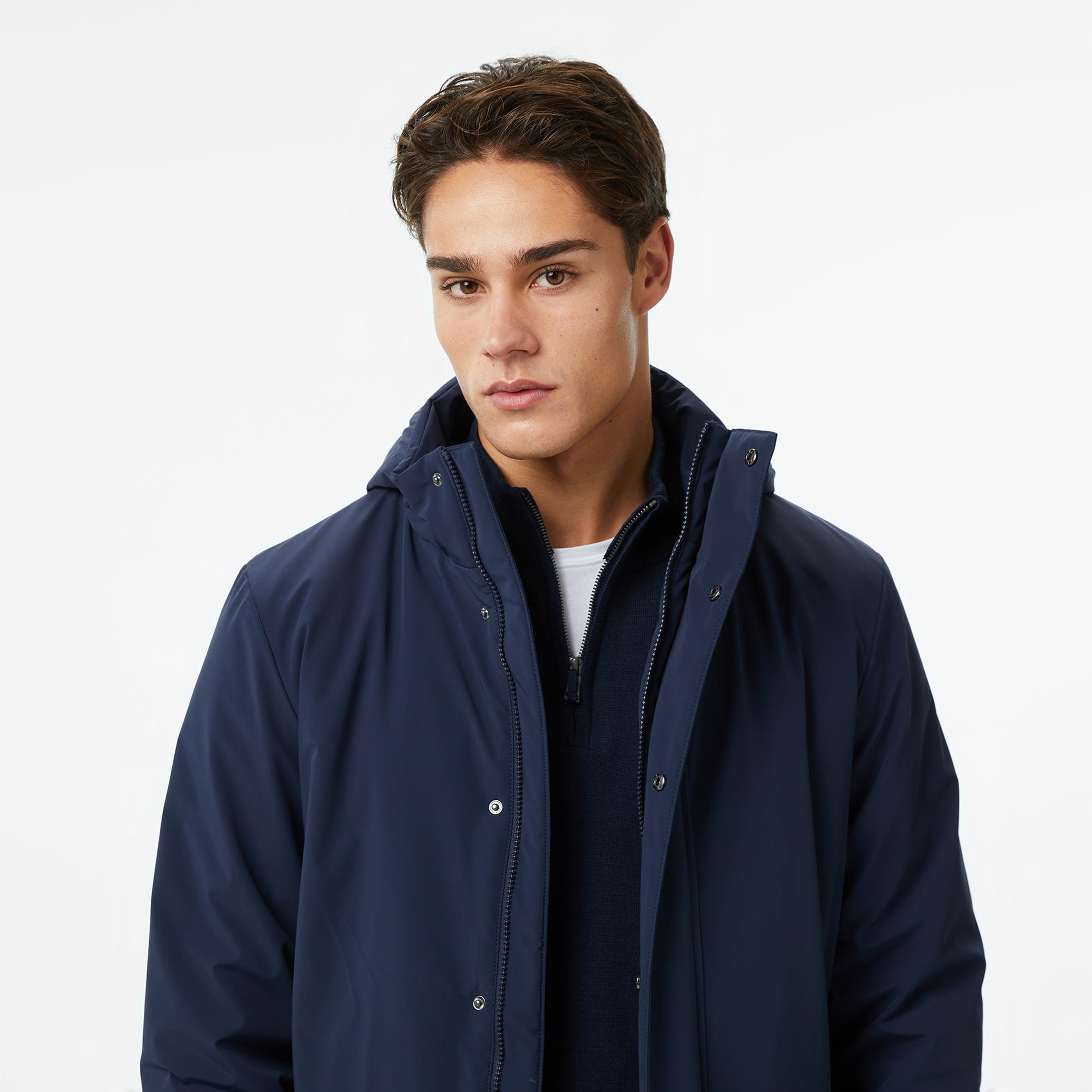 Nautica Erkek Lacivert Regular Fit Mont