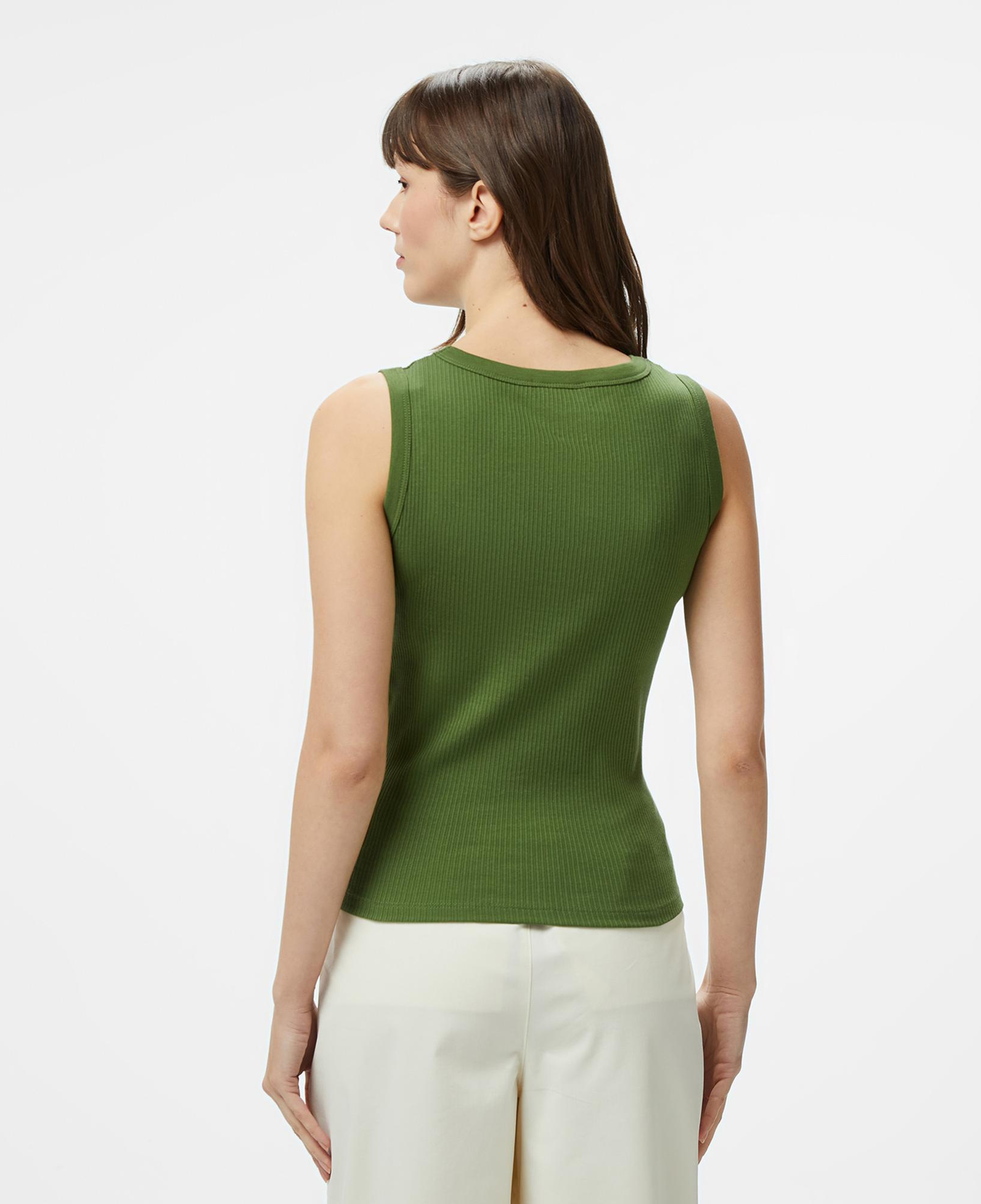 Nautica Kadın Yeşil Slim Fit T-Shirt