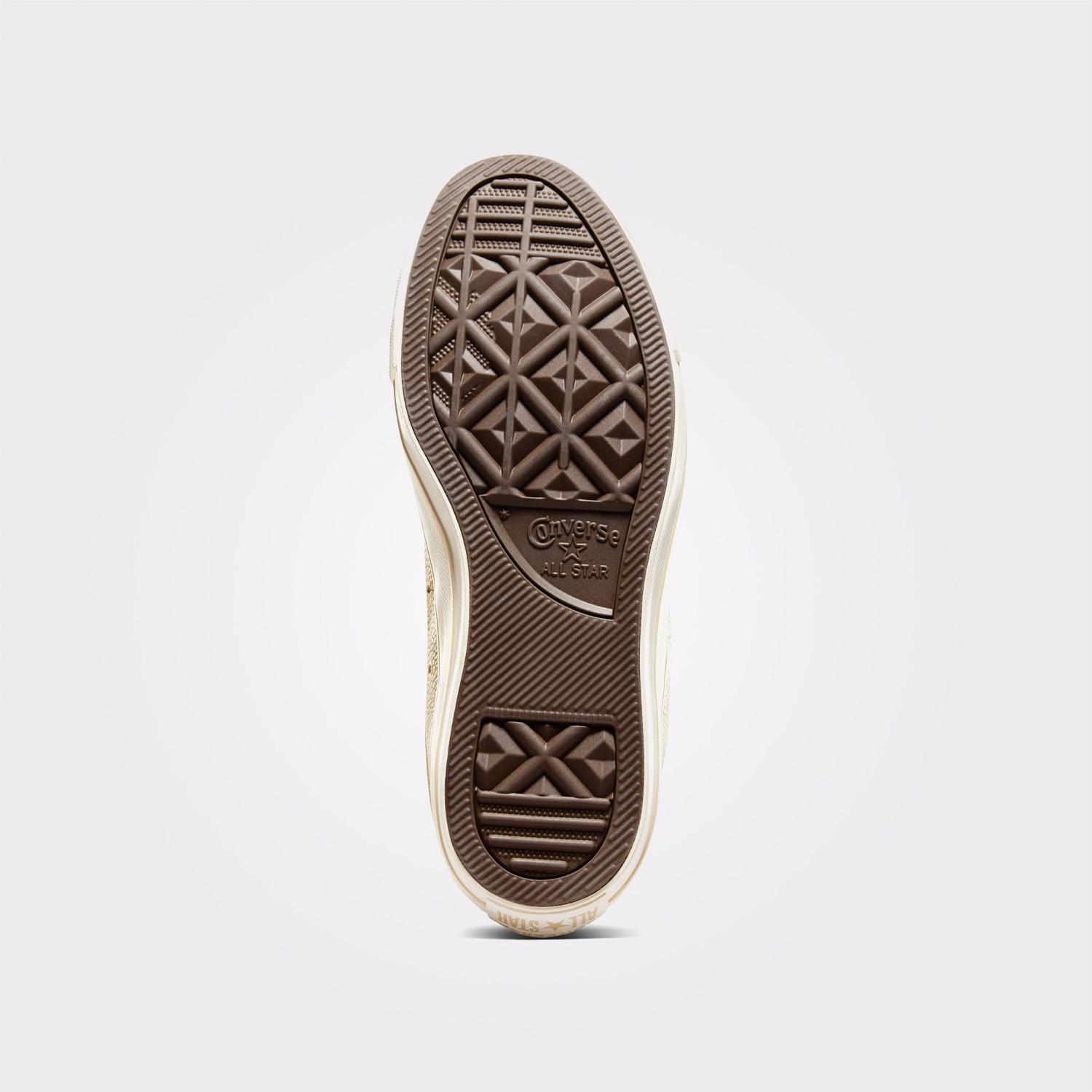 Converse Chuck Taylor All Star Unisex Krem Deri Sneaker