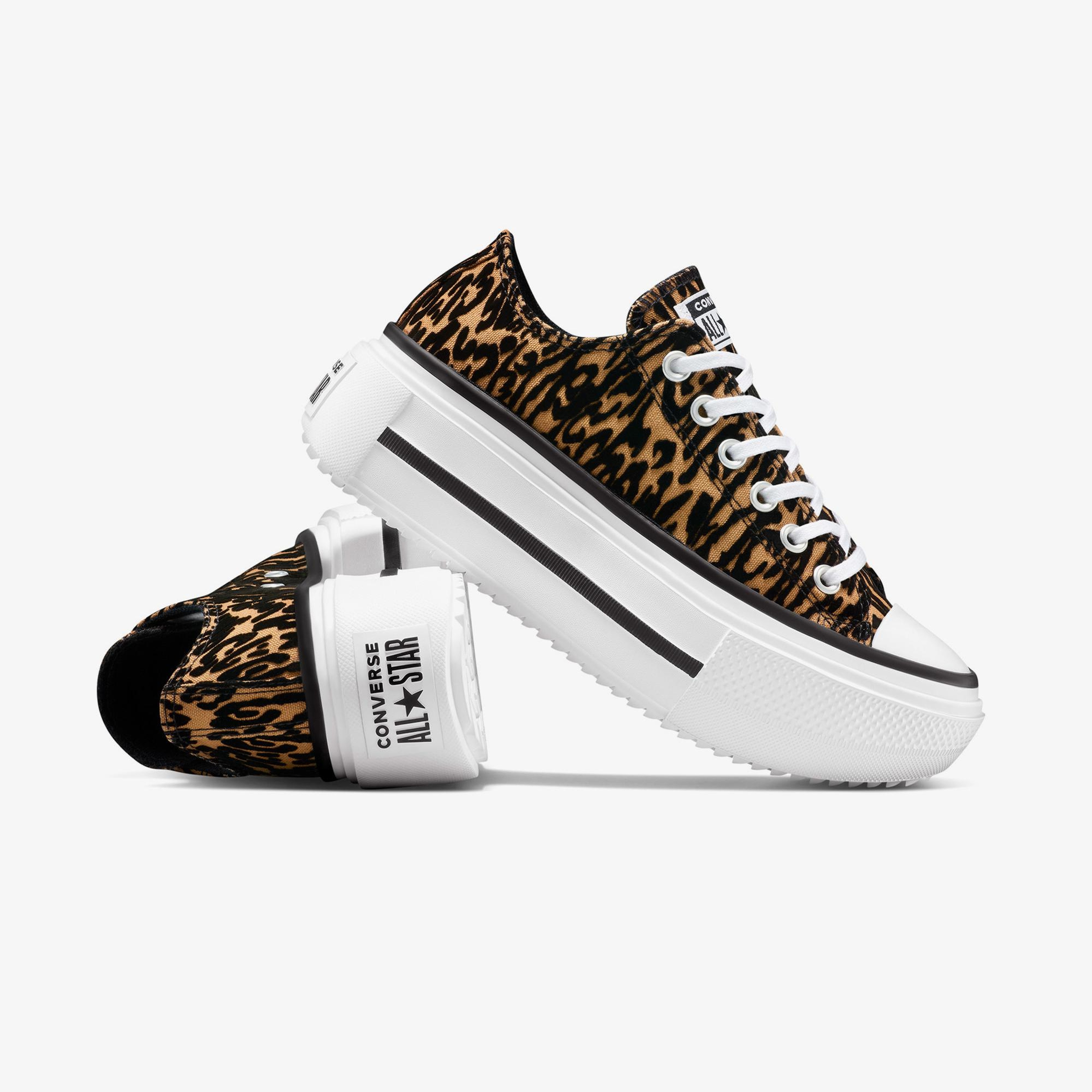 Converse Chuck Taylor All Star Lift Double Stack Unisex Turuncu Sneaker