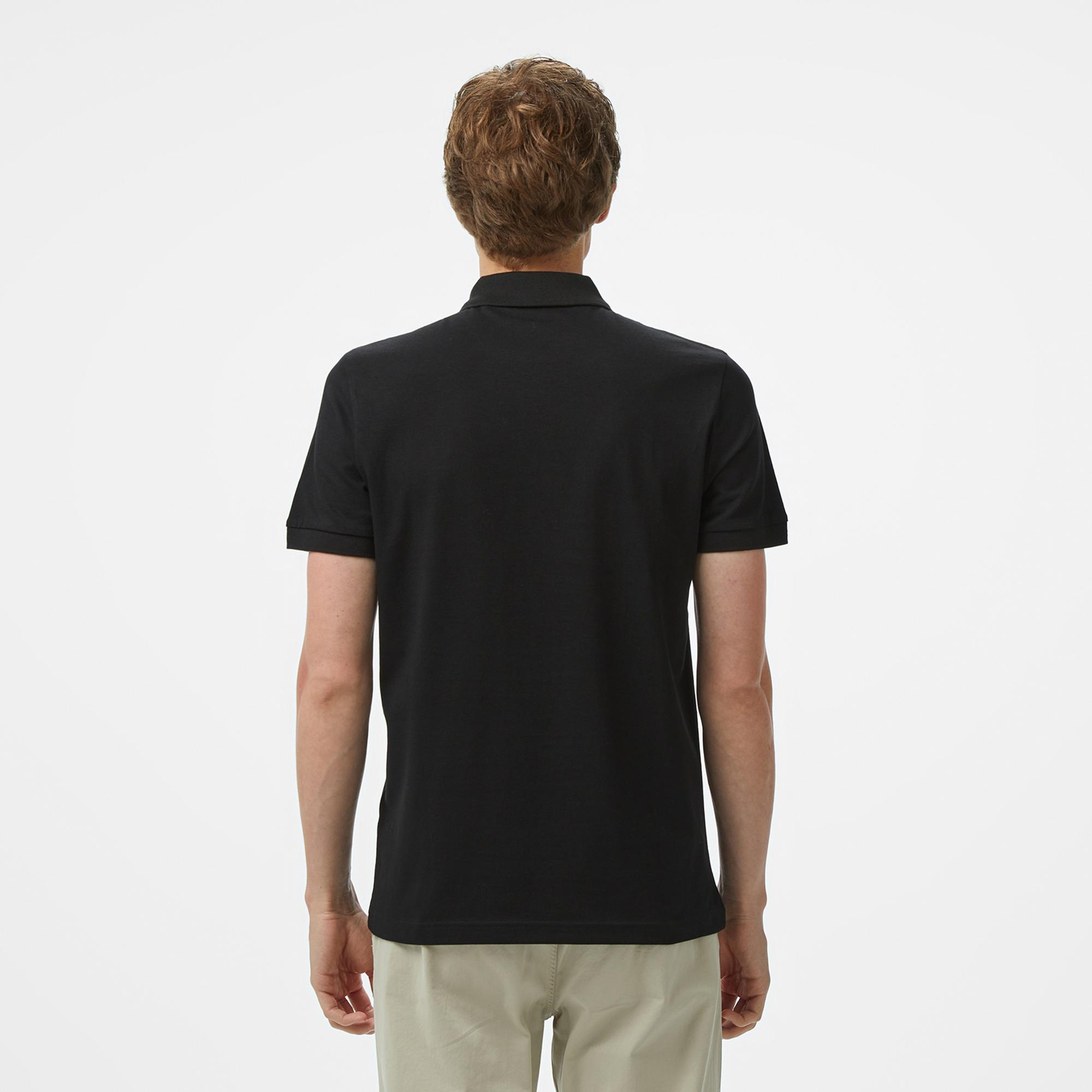 Boss Passerzip Erkek Siyah Polo