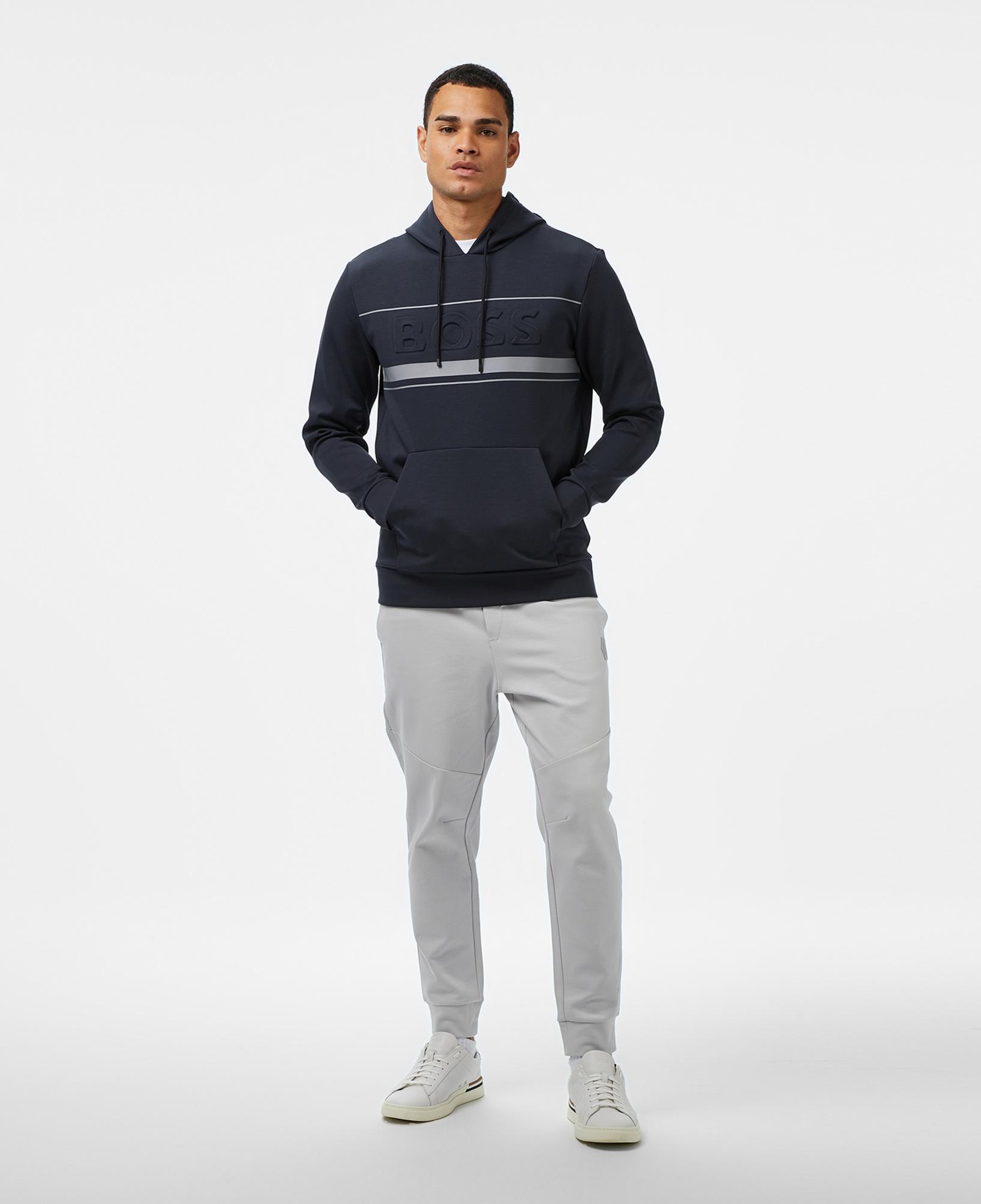 Boss Soody Erkek Koyu Mavi Sweatshirt