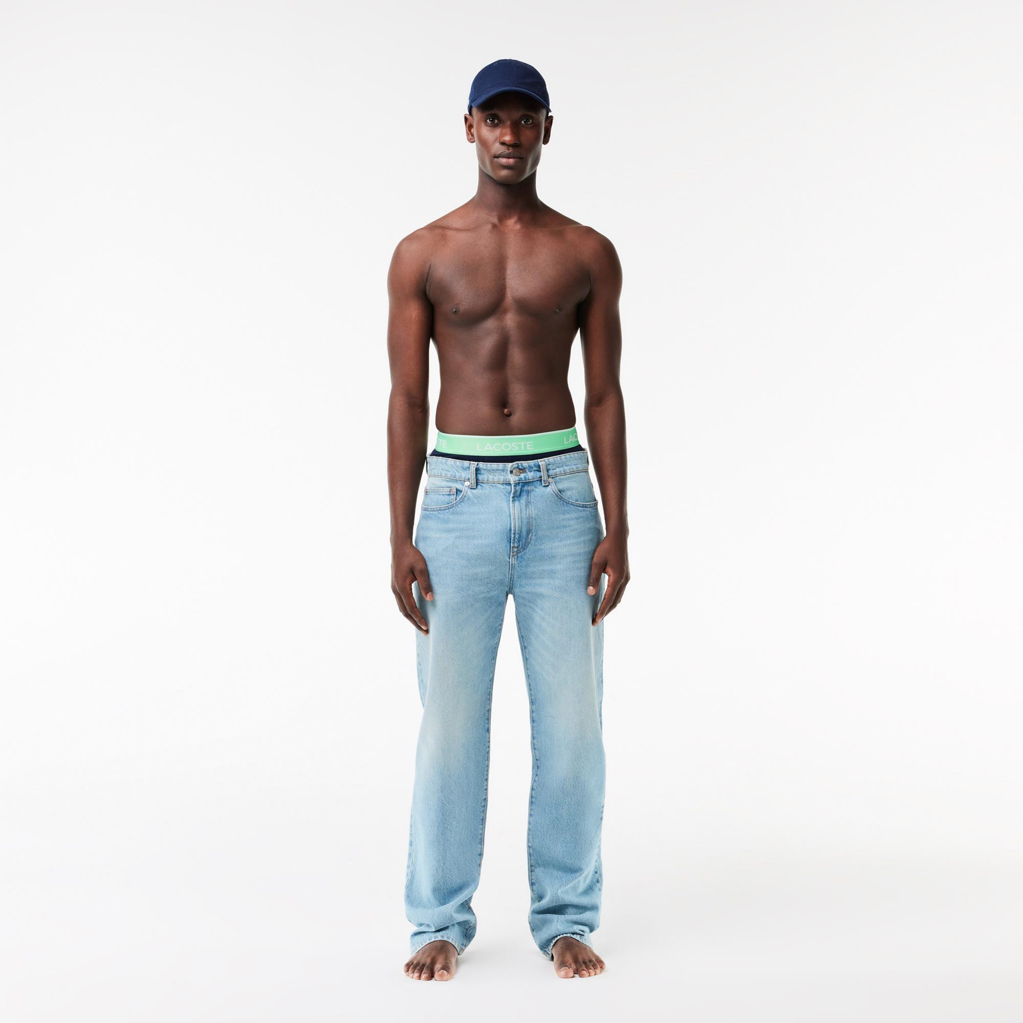 Erkek 3'lü Lacivert Boxer