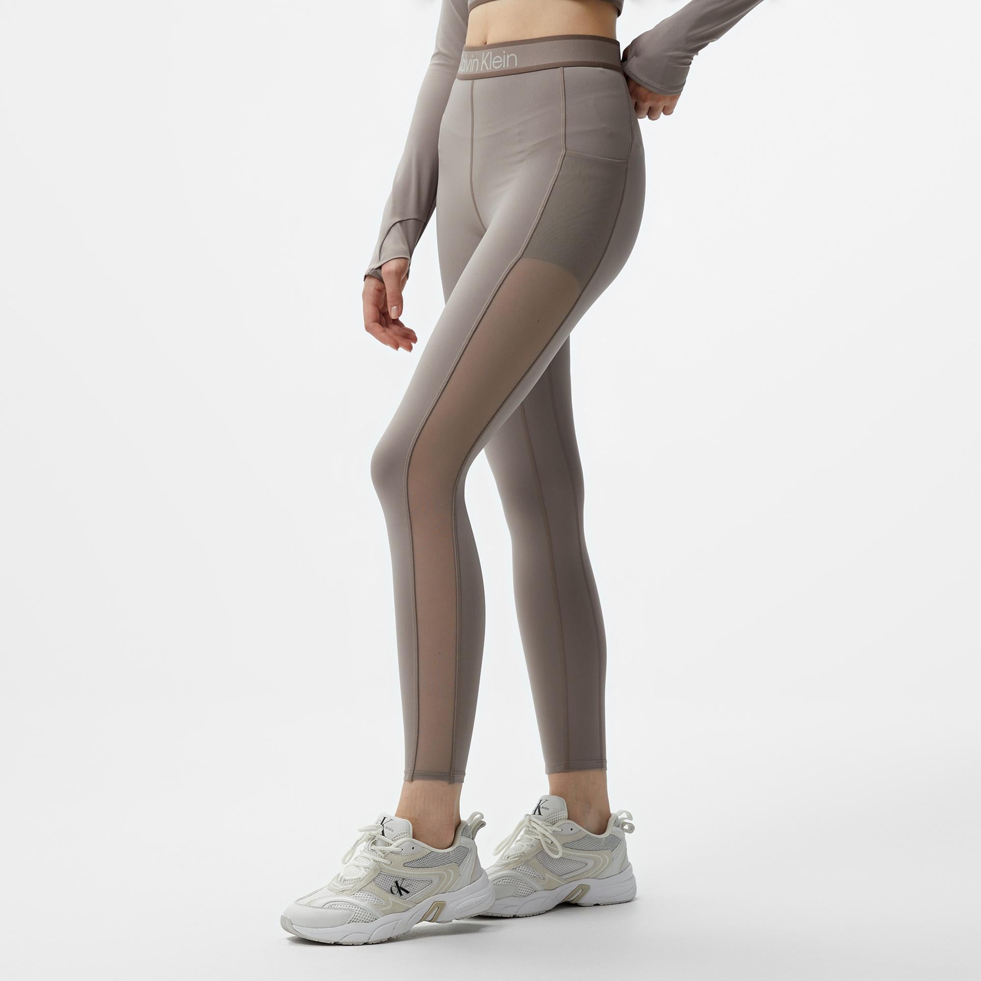 Calvin Klein Kadın Gri Tayt