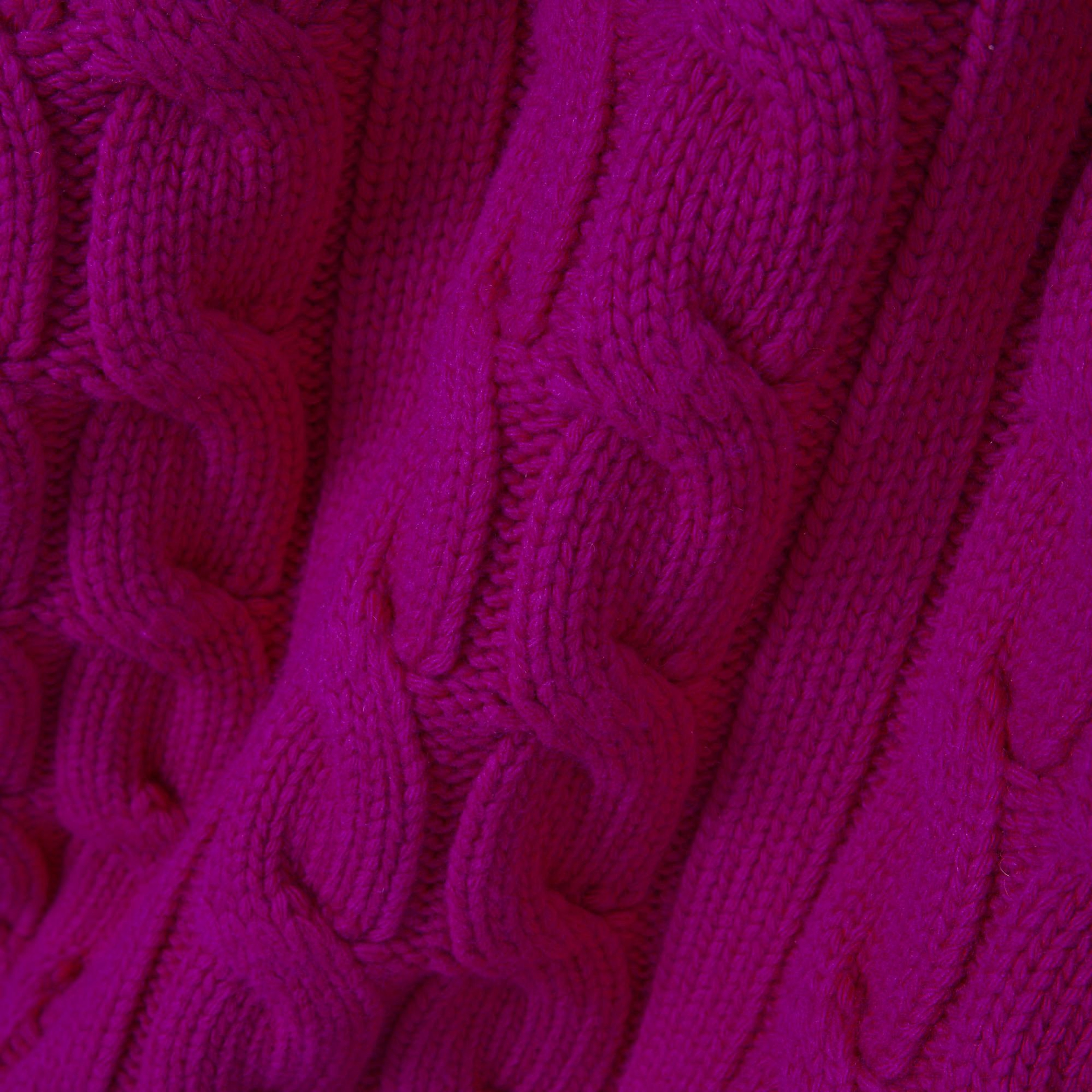 Lacoste Runway Erkek Regular Fit Polo Yaka Pembe Yün Kazak