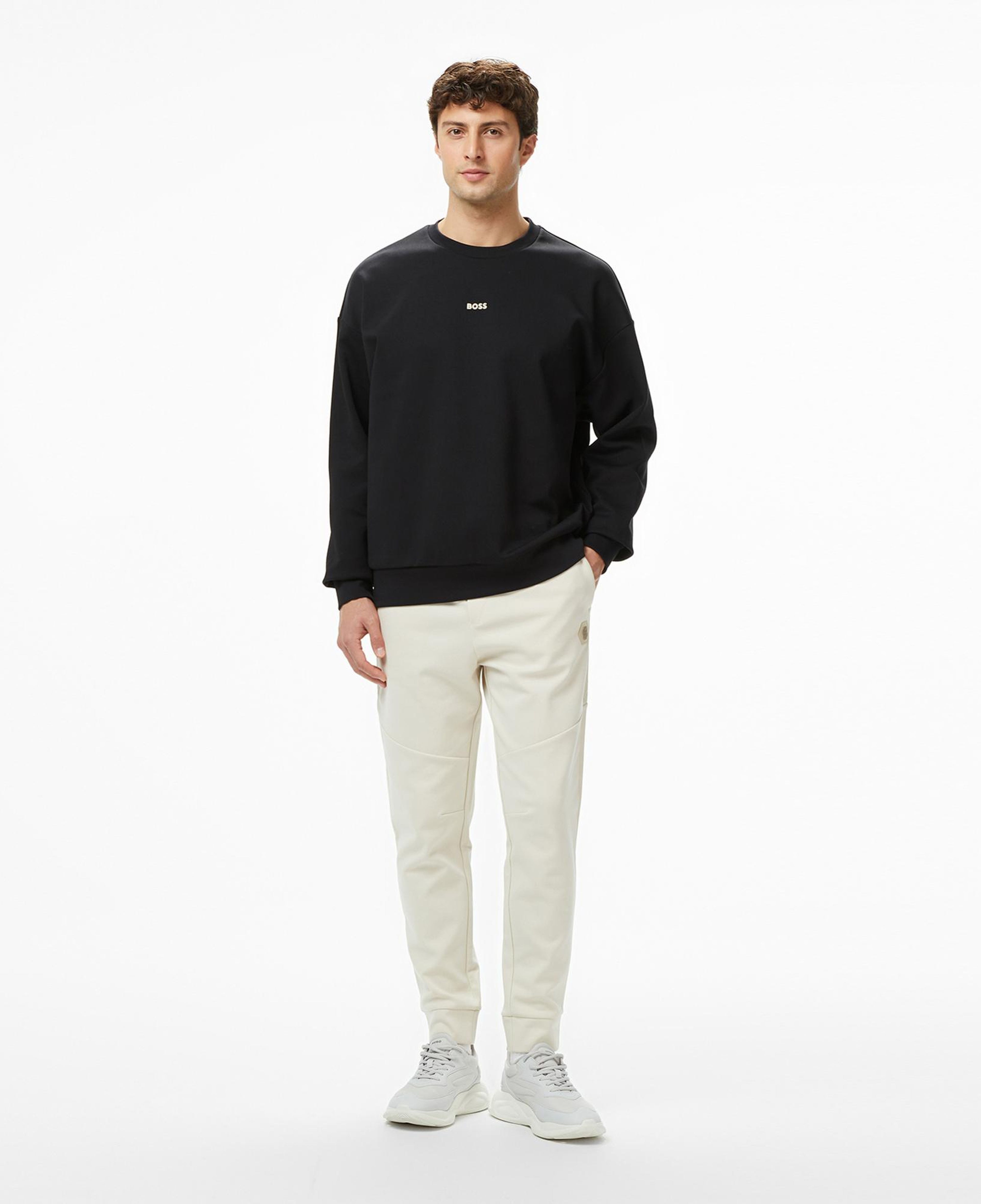 Boss Stenson Erkek Siyah Sweatshirt