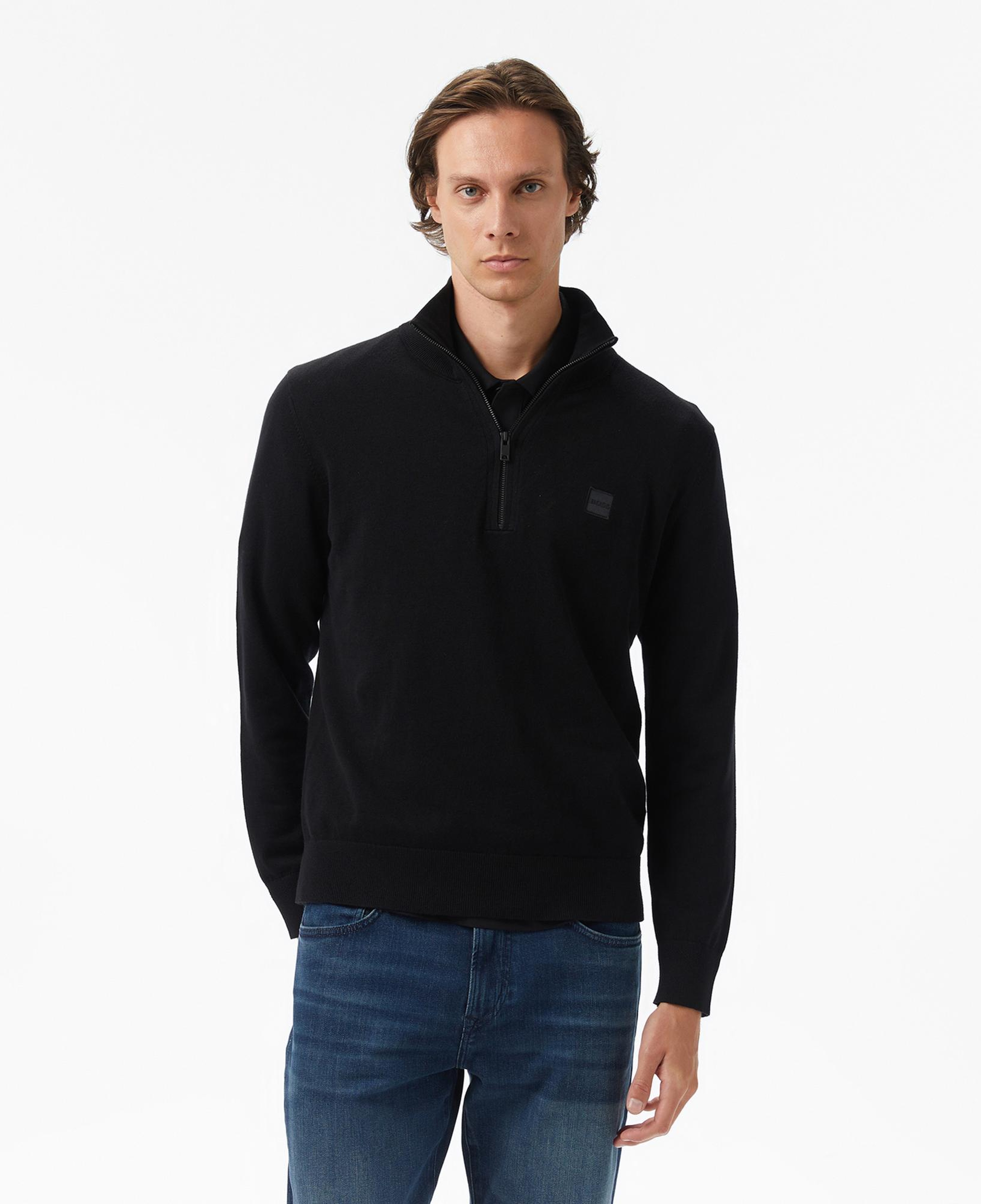 Boss Erkek Siyah Triko