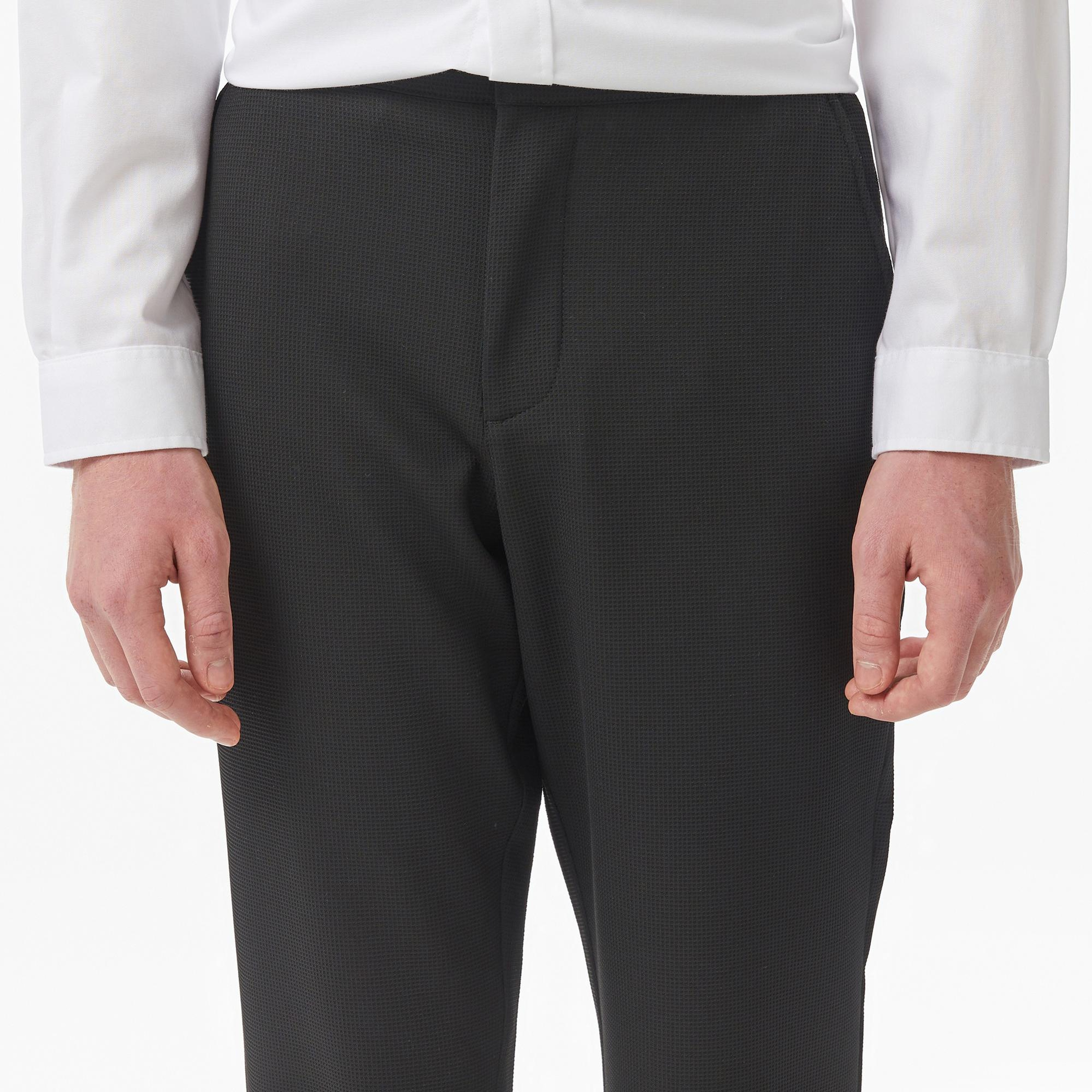 Lacoste Erkek Tapered Fit Siyah Pantolon