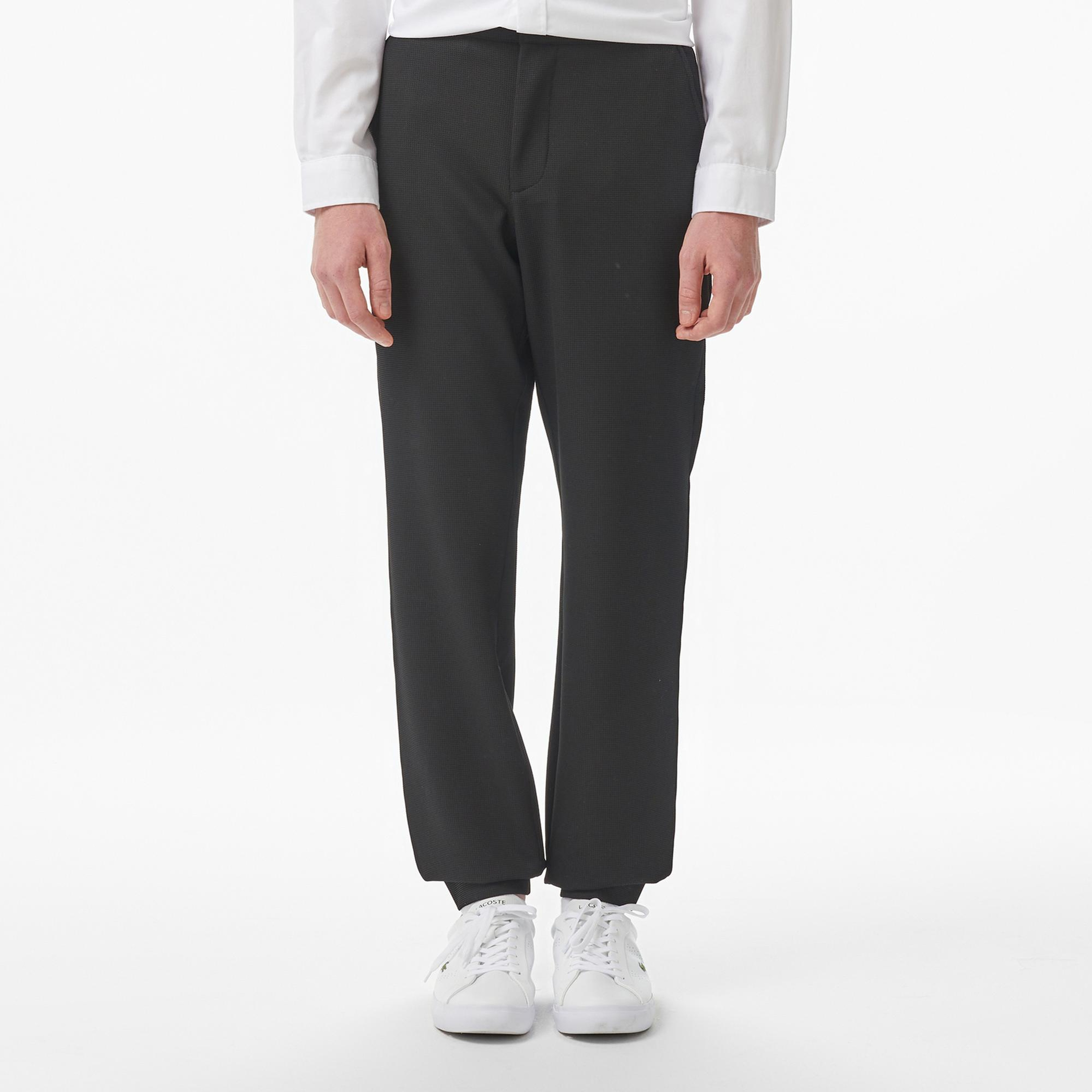Lacoste Erkek Tapered Fit Siyah Pantolon