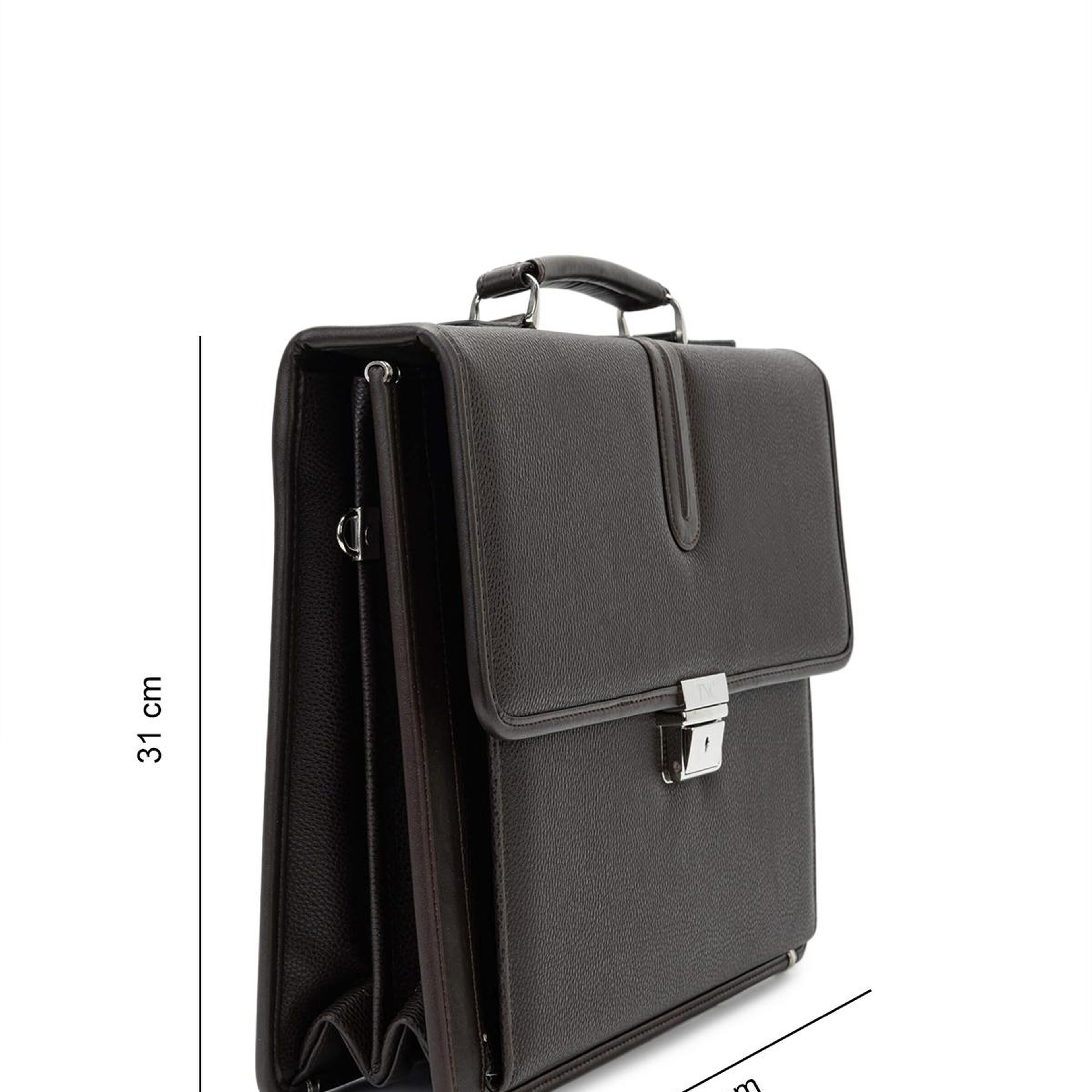 Tamer Tanca Erkek Vegan Kahverengi Evrak Çantası