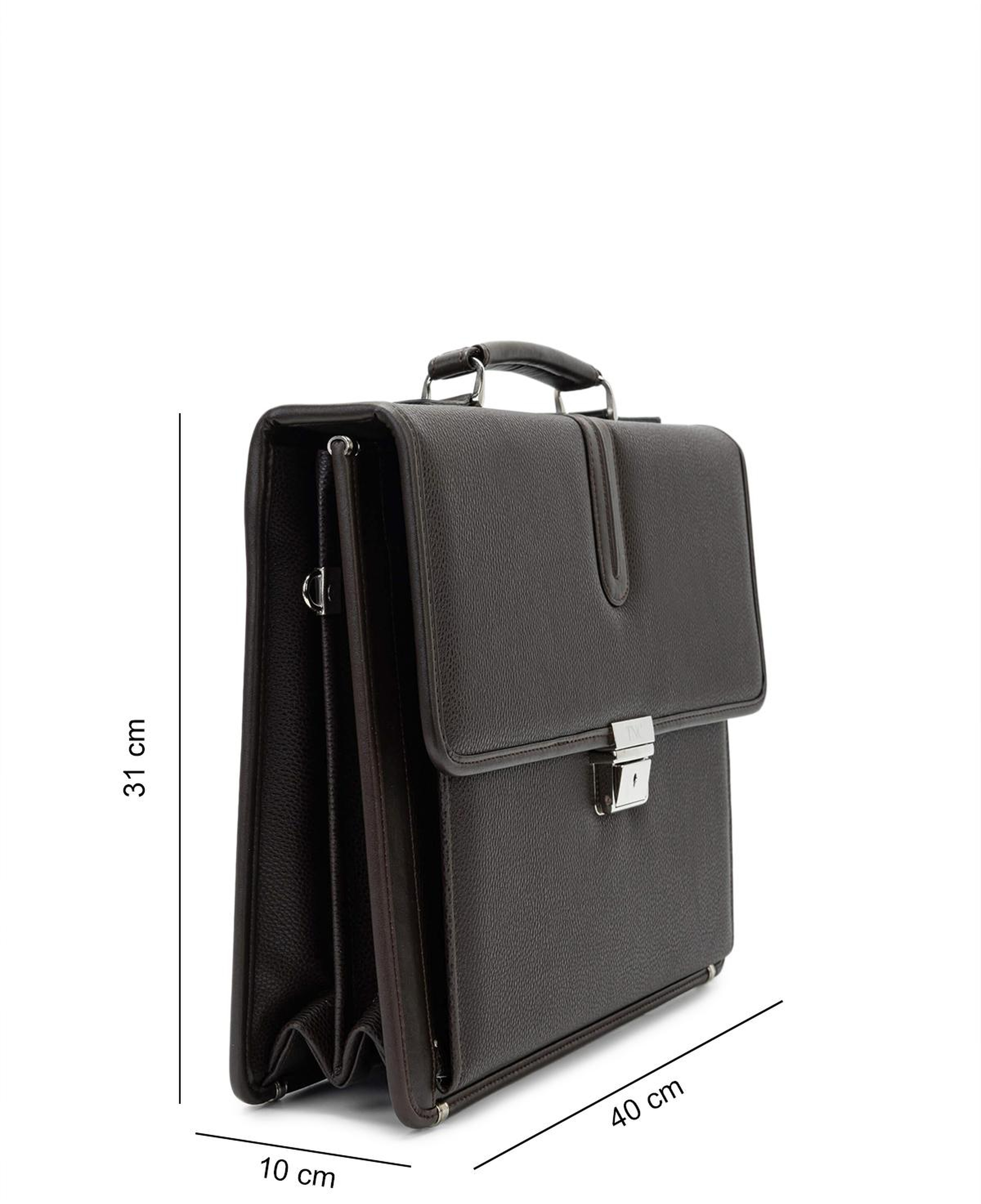 Tamer Tanca Erkek Vegan Kahverengi Evrak Çantası