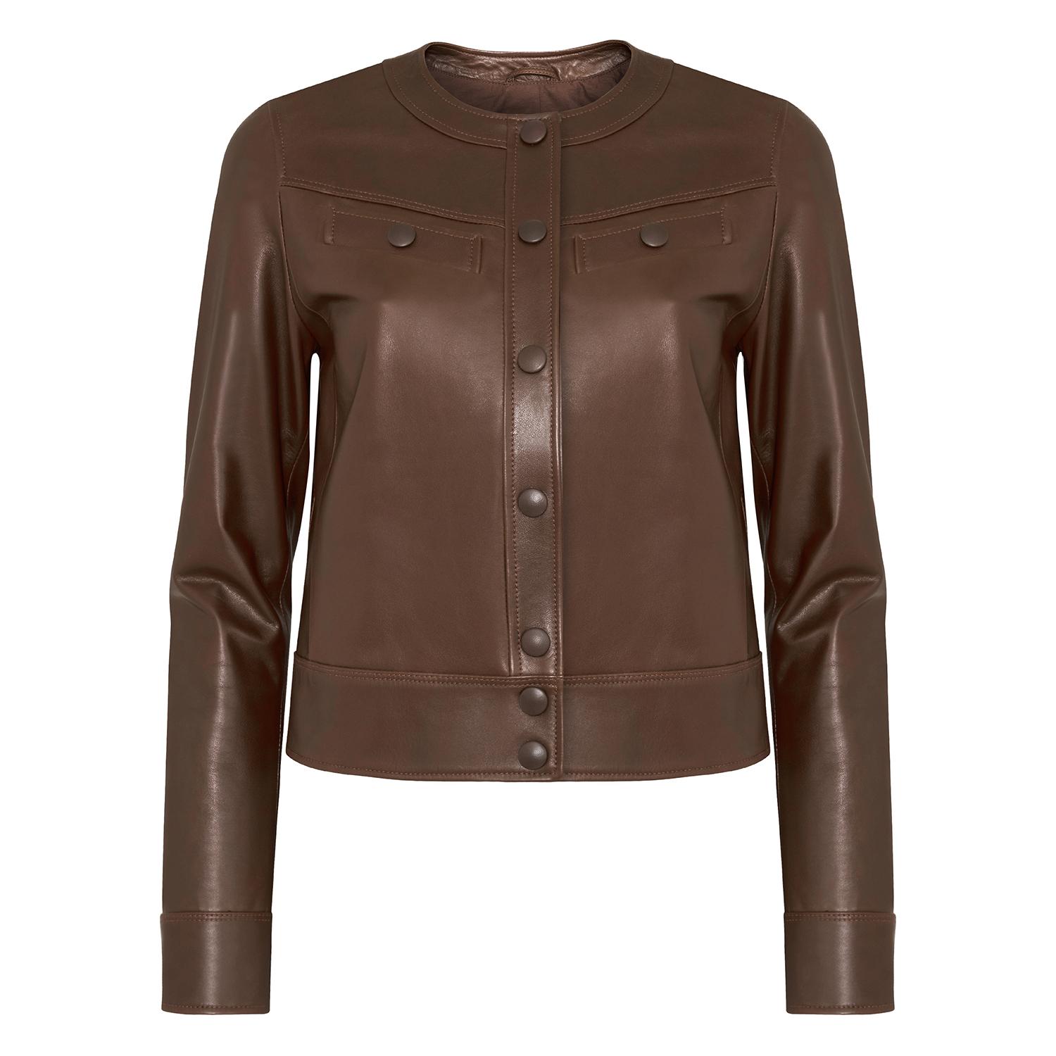 Marry Konyak Kadın Deri Ceket