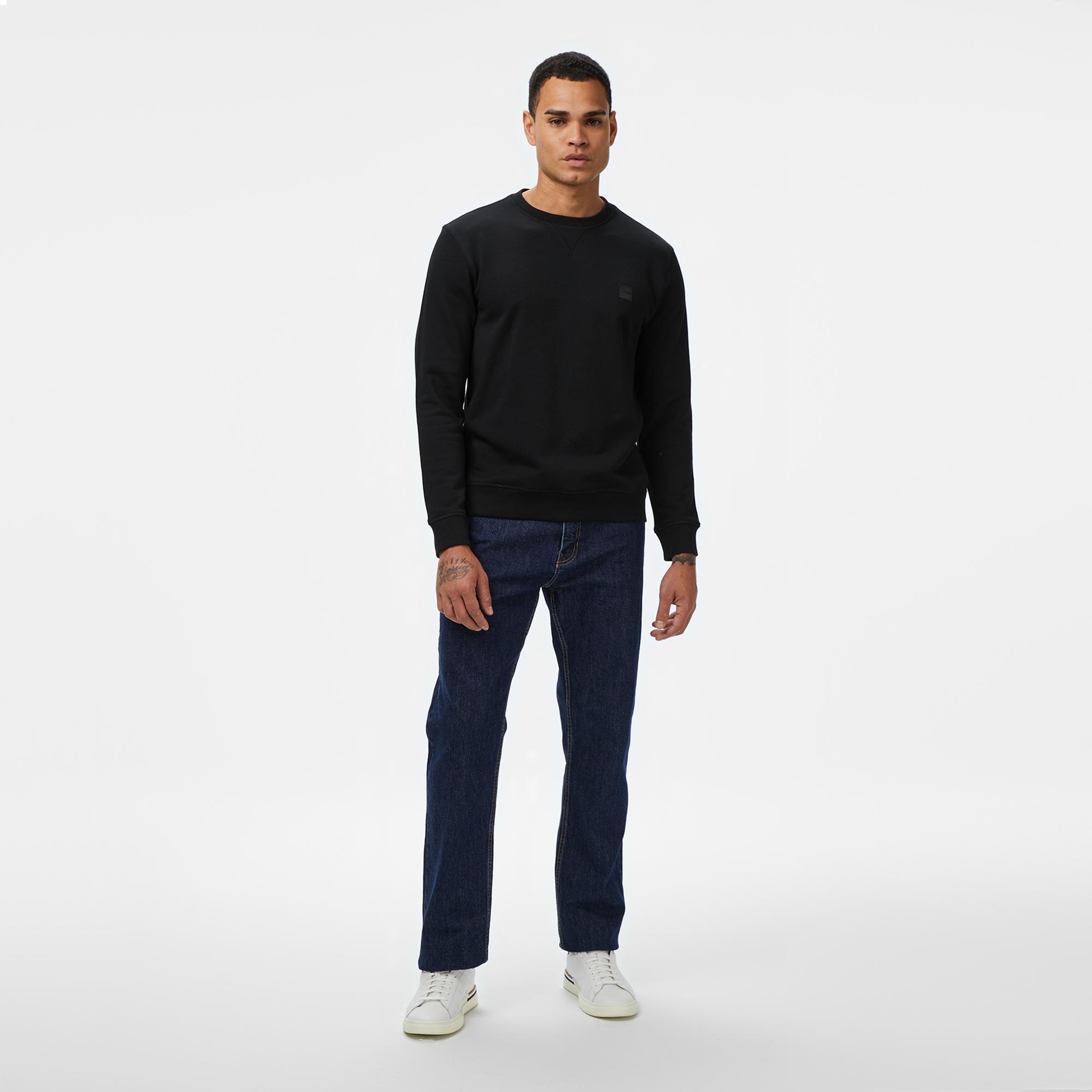 Boss Westart Erkek Siyah Sweatshirt