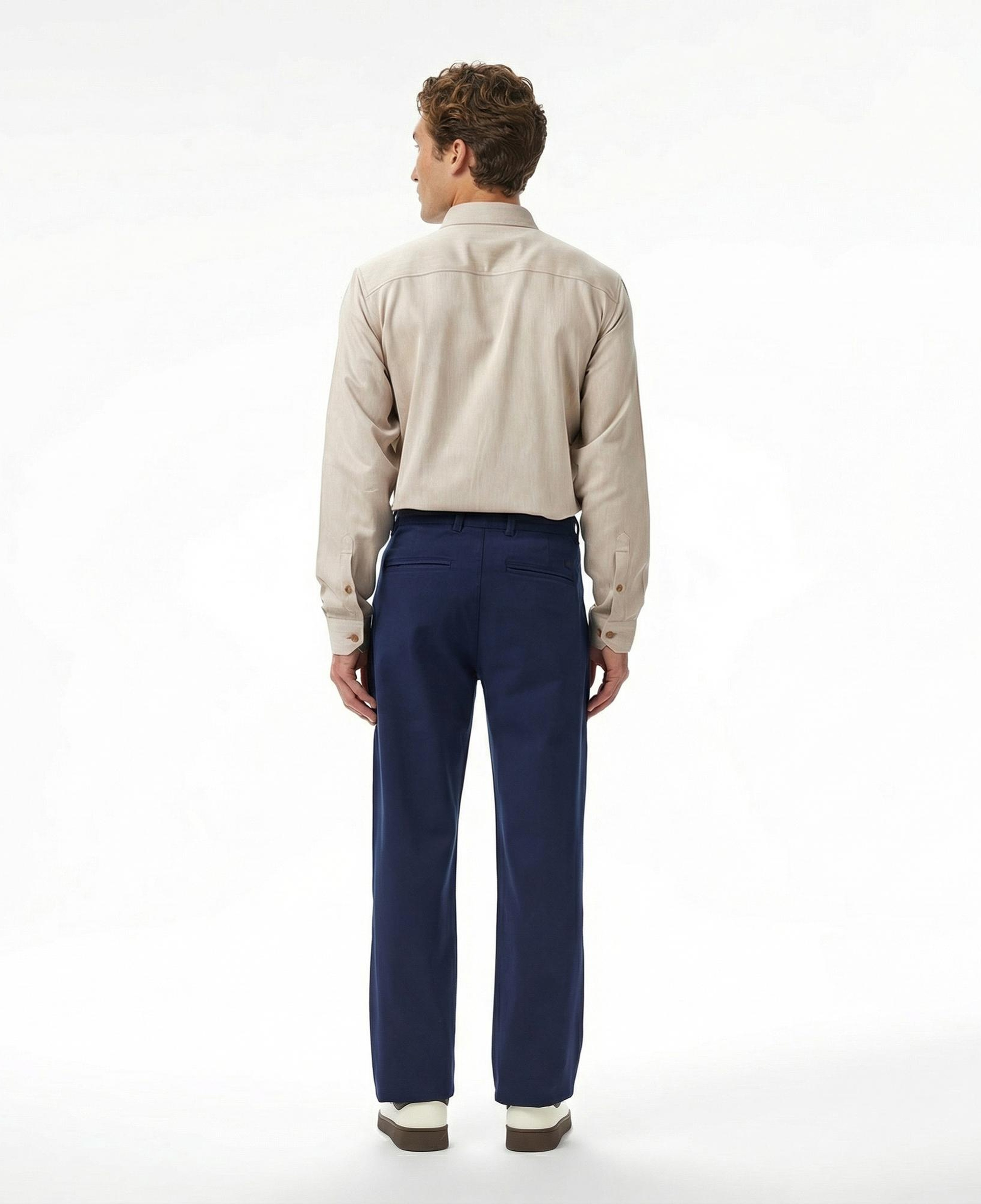Lacoste Erkek Slim Fit Lacivert Pantolon