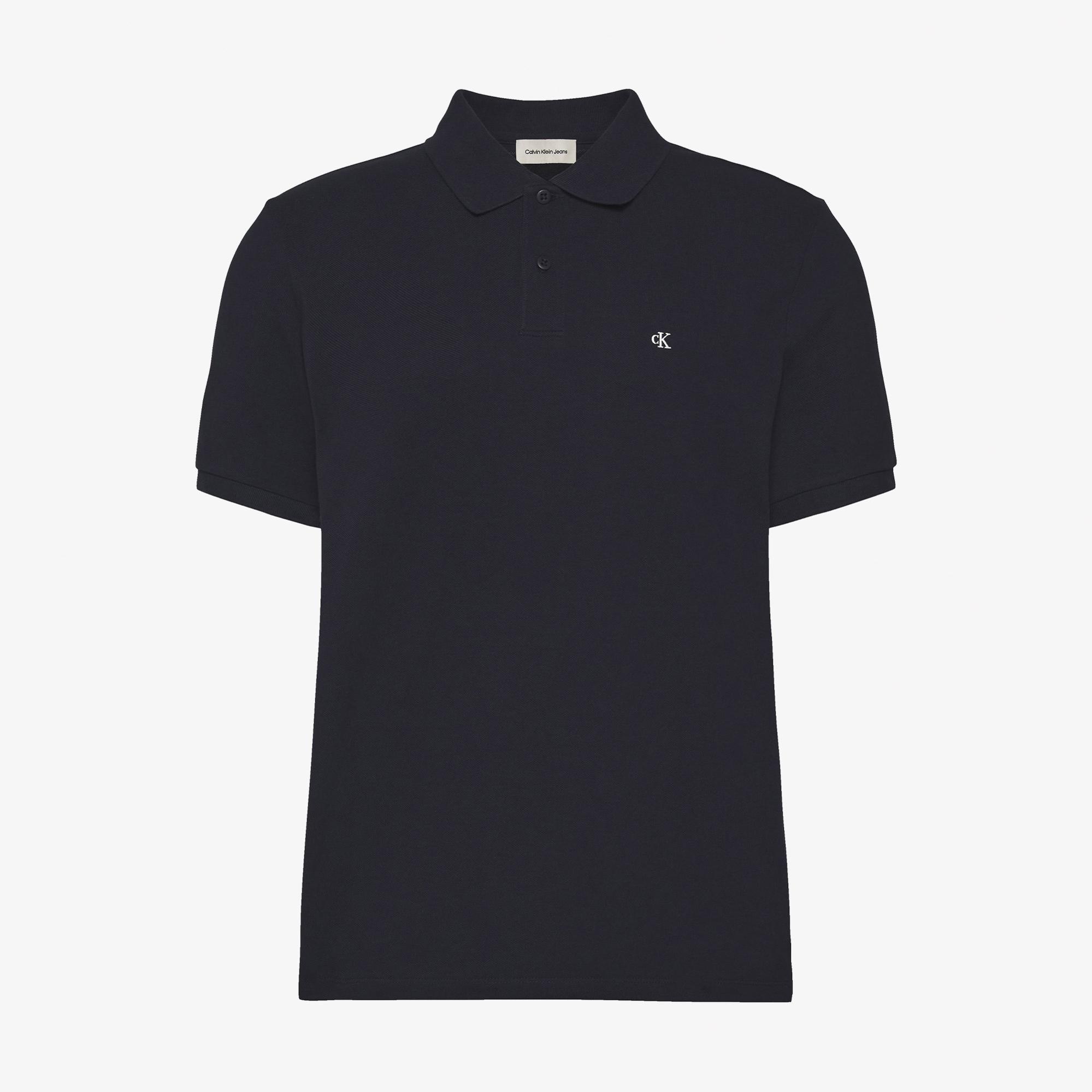 Calvin Klein Casual Pique Classic Erkek Lacivert Polo