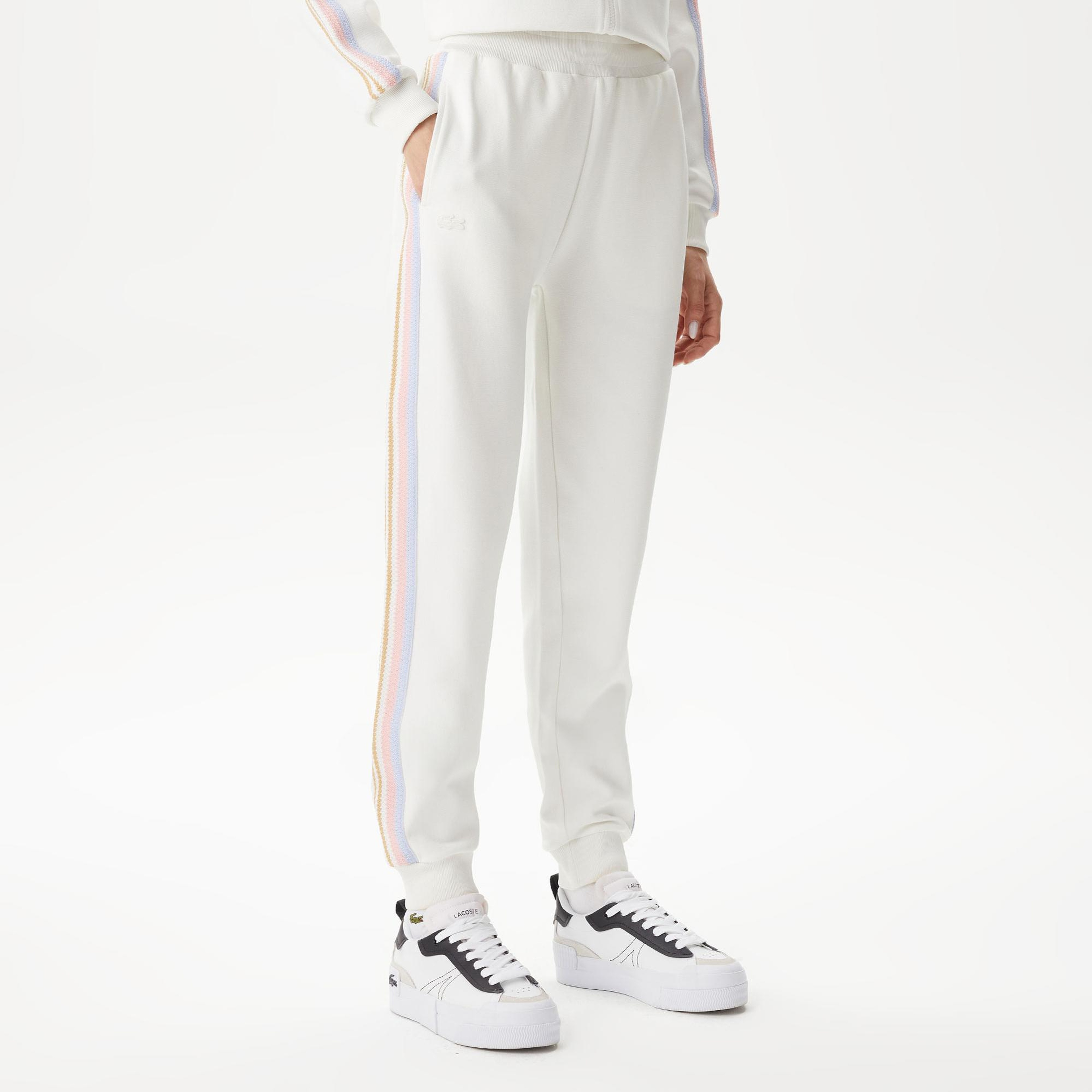 Lacoste Kadın Beyaz Eşofman Altı