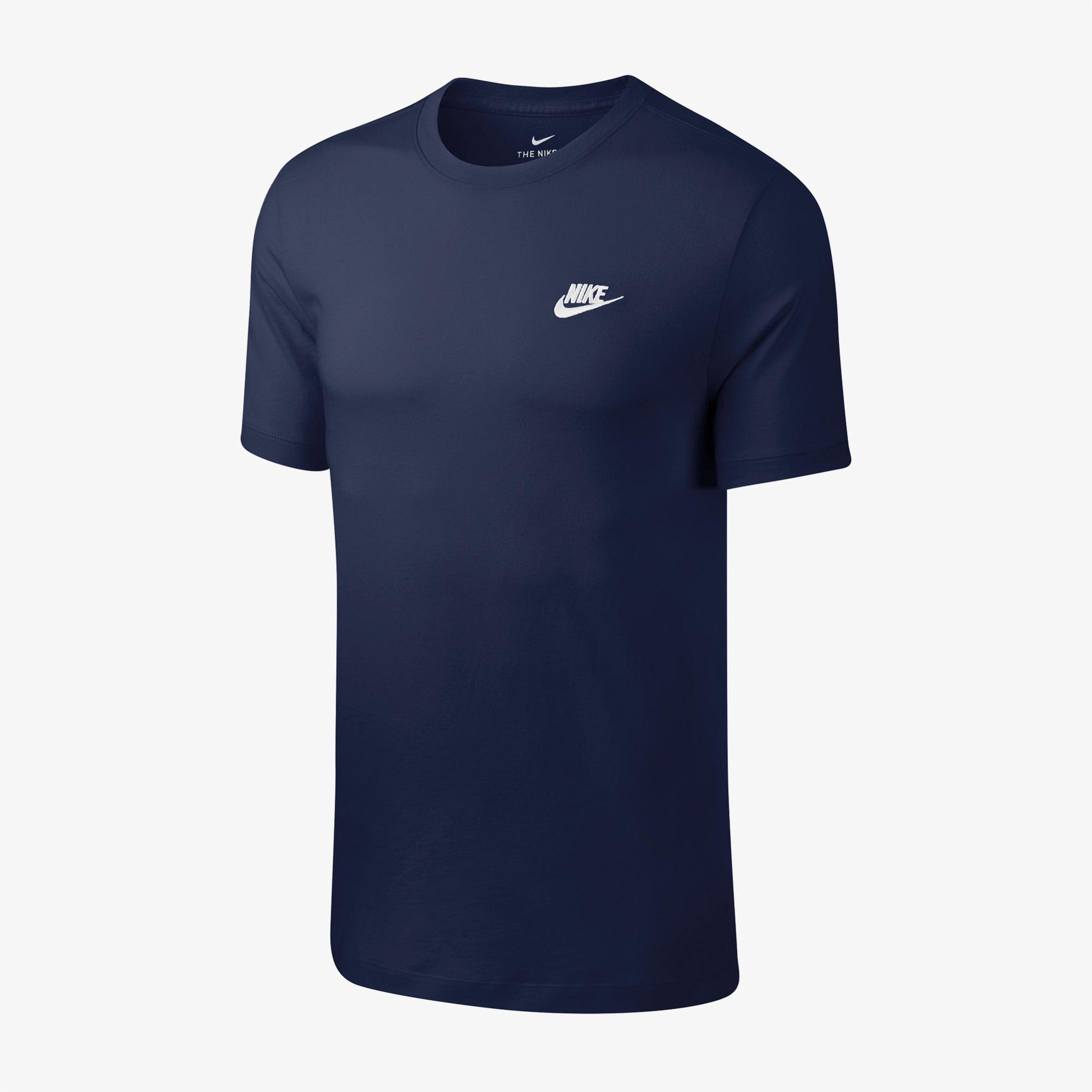 Nike Sportswear Club Erkek Lacivert T-Shirt