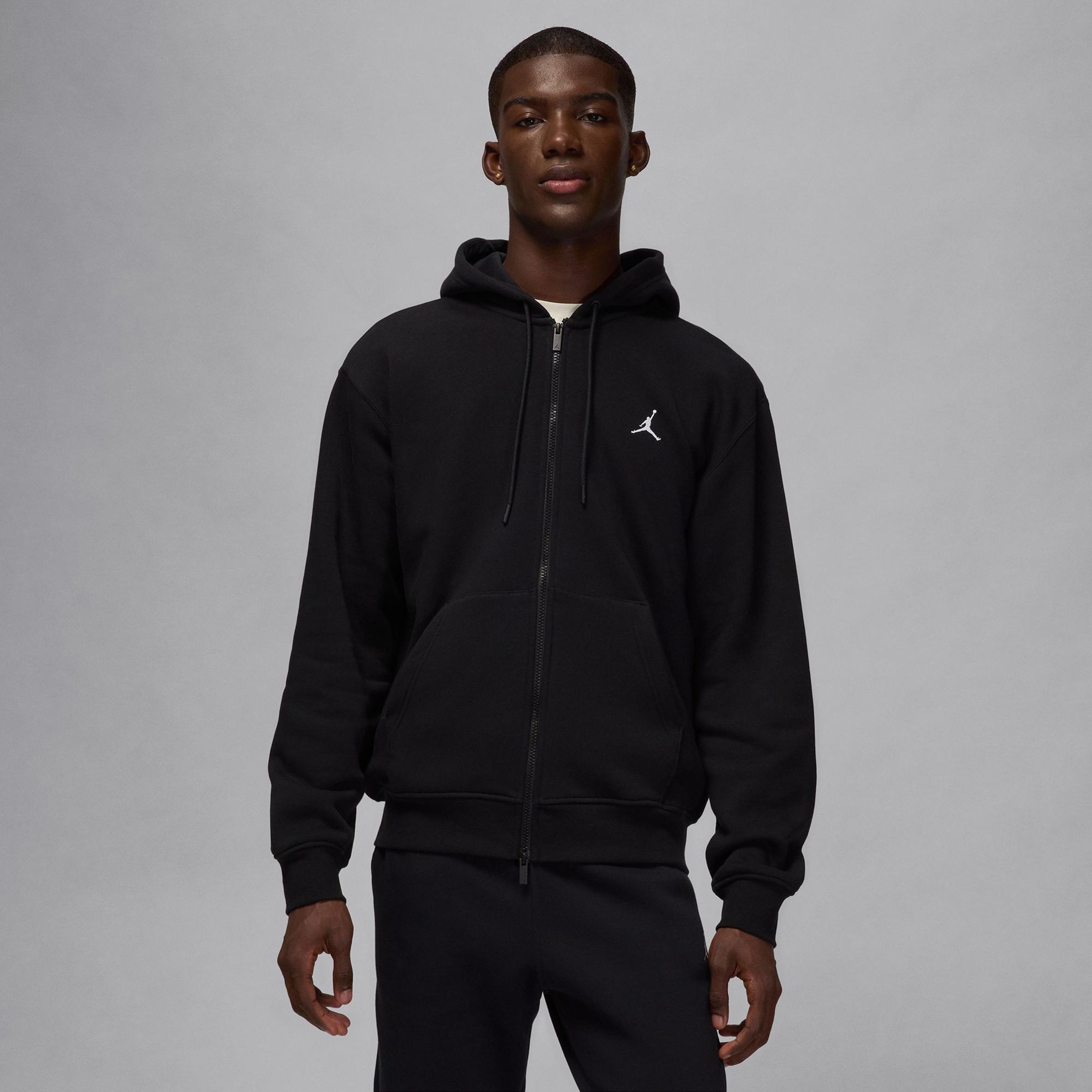 Jordan Brooklyn Fleece Erkek Siyah Hoodie