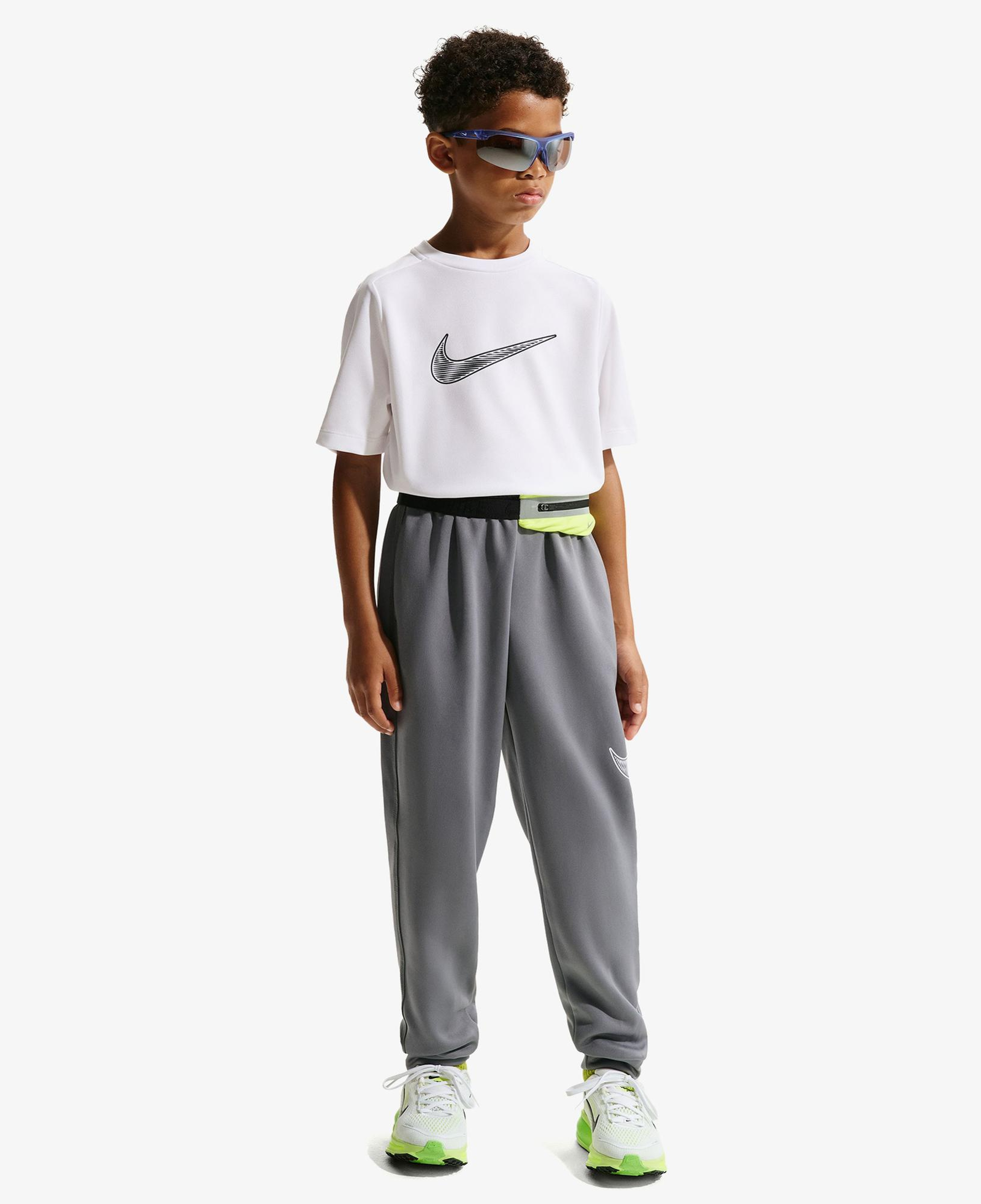 Nike Dri-Fit Multi Çocuk Beyaz T-Shirt