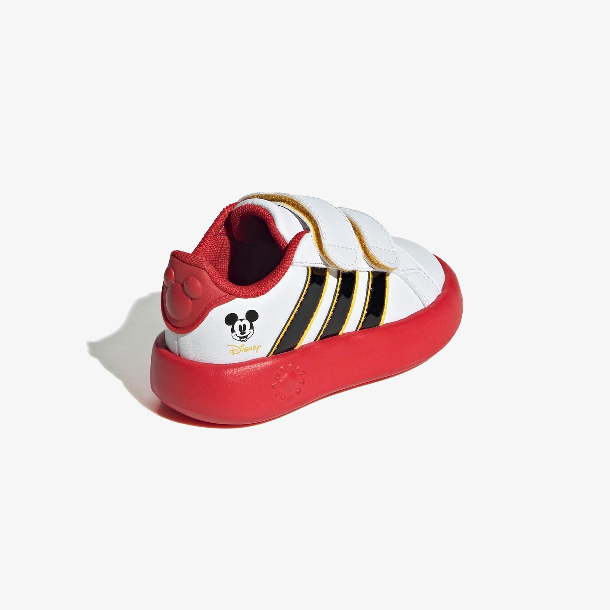 adidas Grand Court Mickey Çocuk Beyaz Sneaker