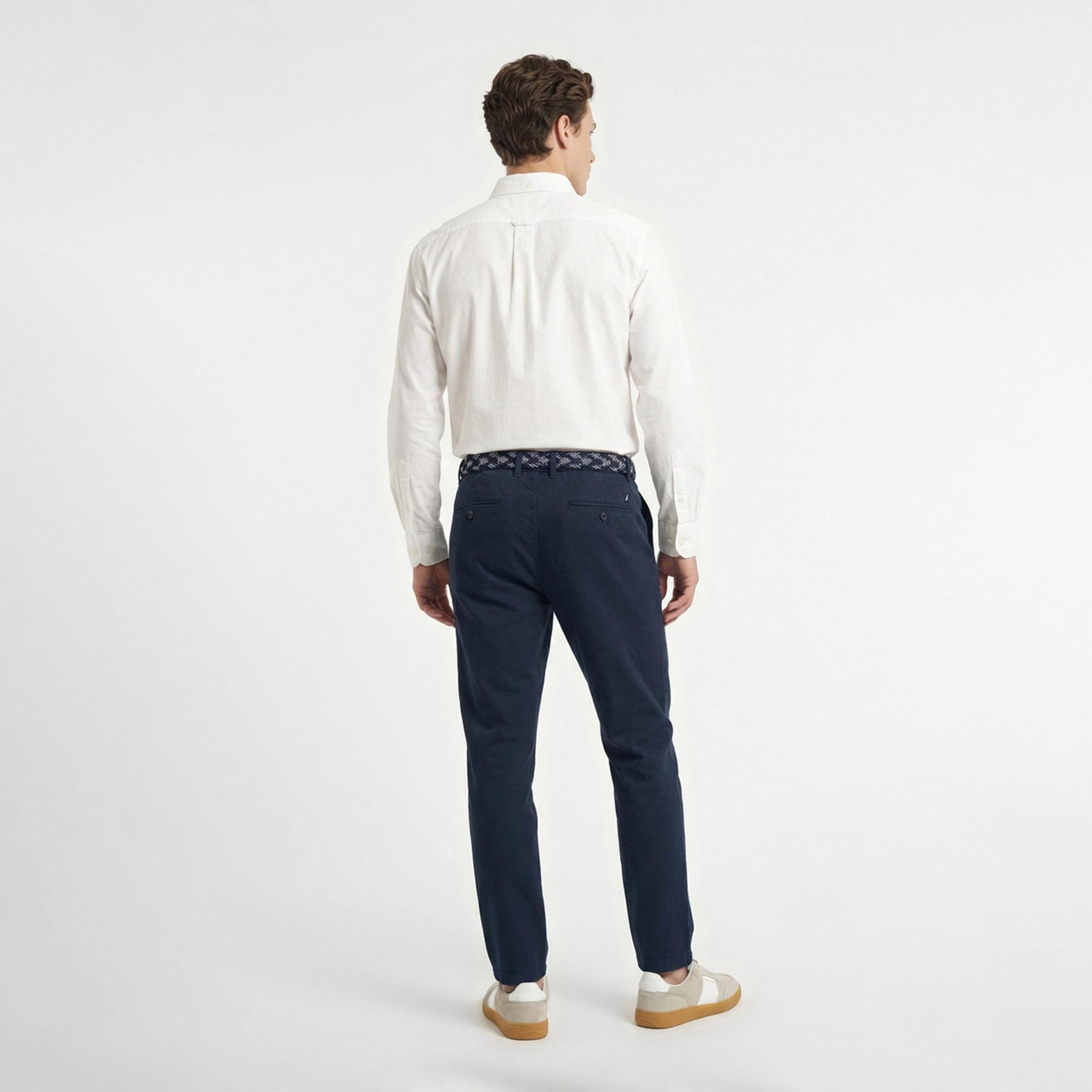 Nautica Erkek Beyaz Regular Fit Gömlek