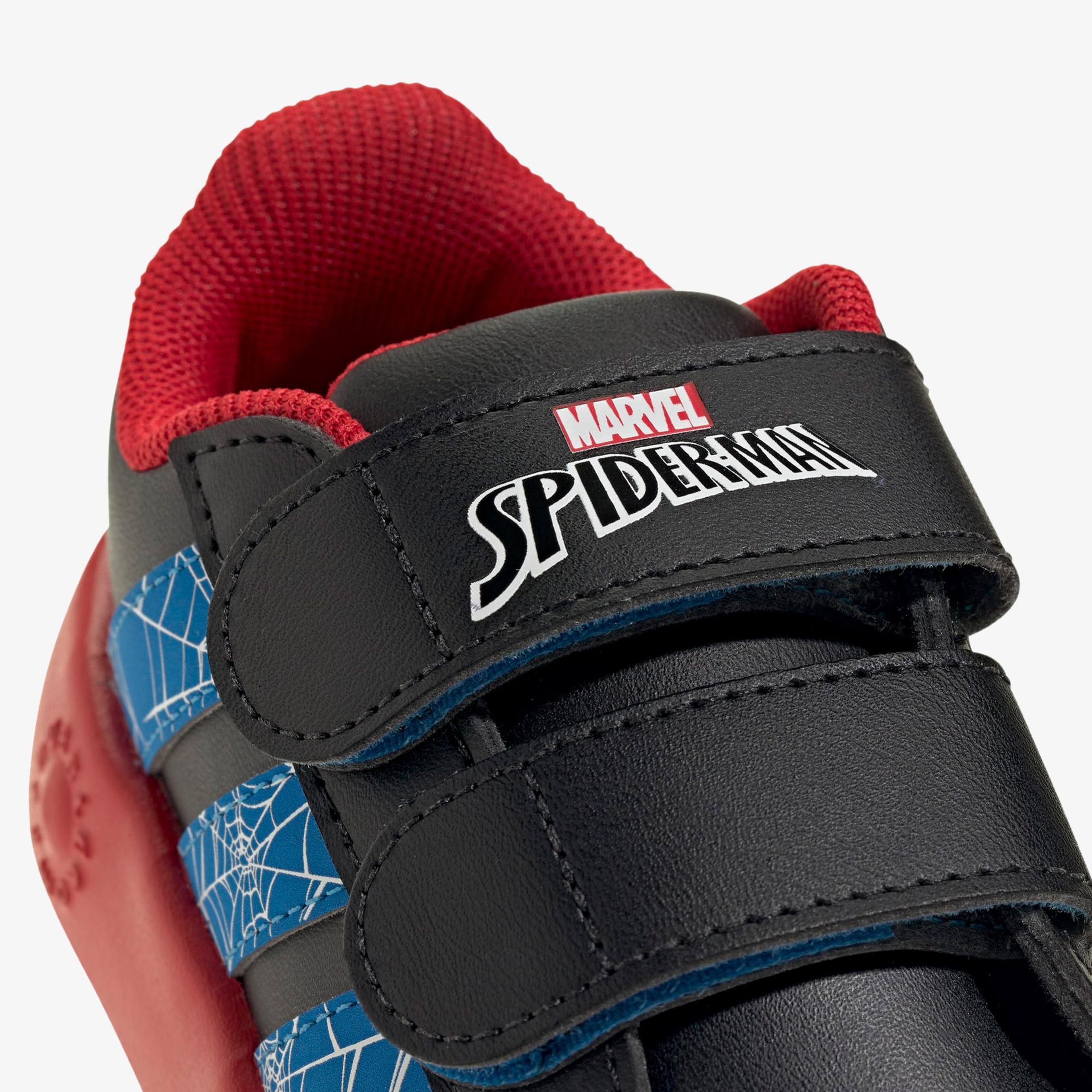 adidas Grand Court Spider-Man Çocuk Siyah Sneaker