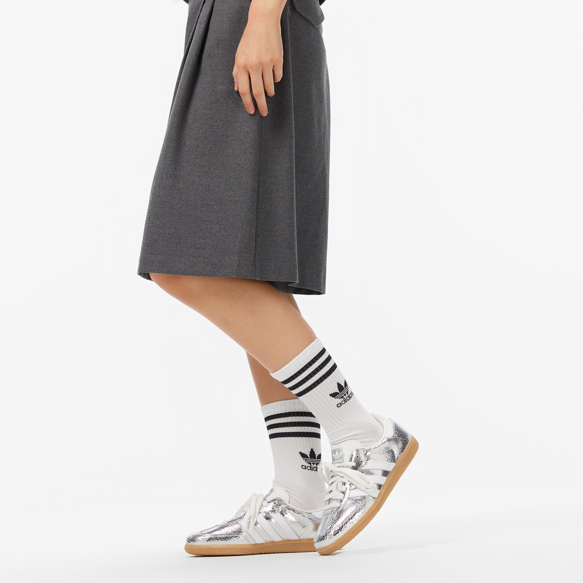 adidas Samba OG Kadın Gümüş Sneaker