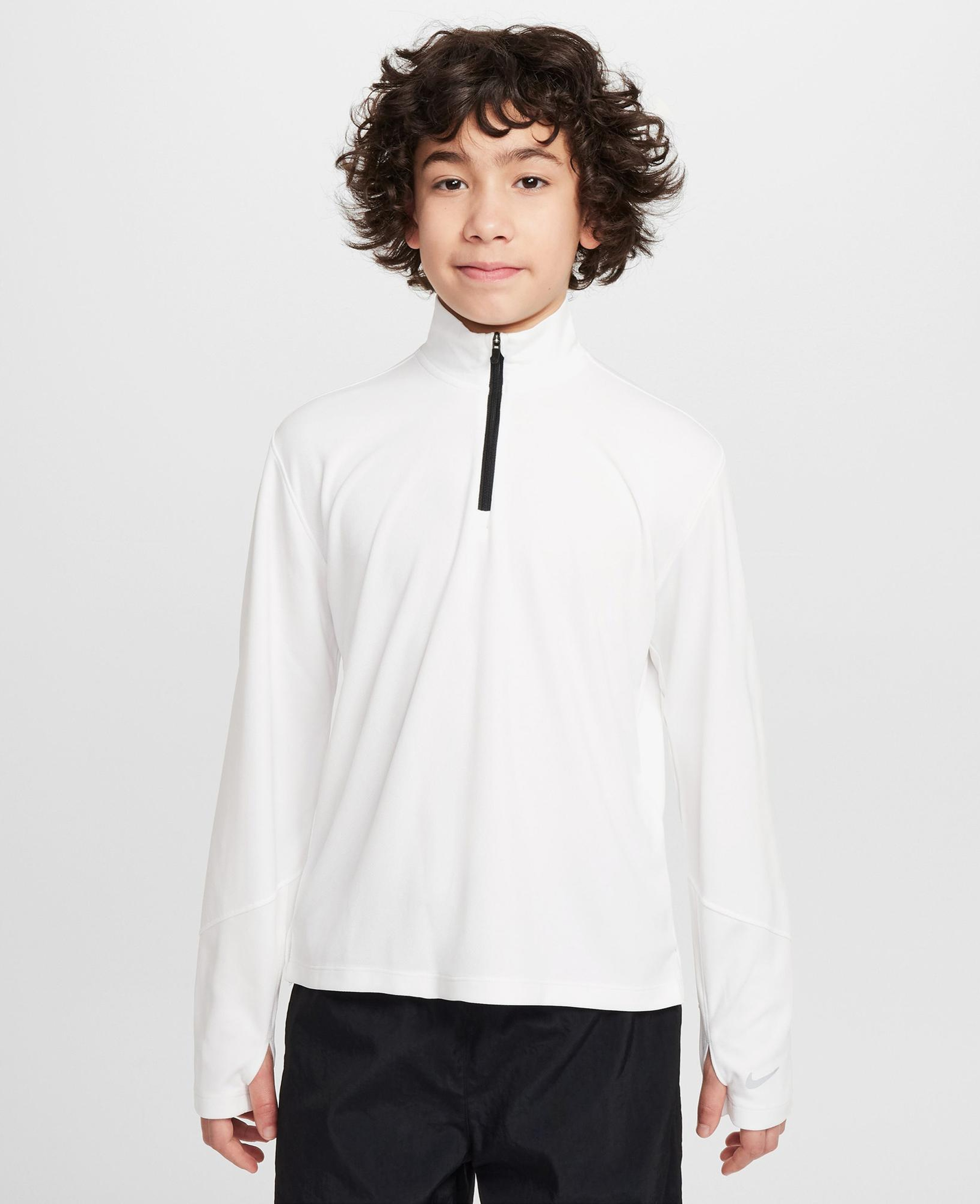 Nike Dri-Fit Multi Çocuk Beyaz Eşofman Üstü