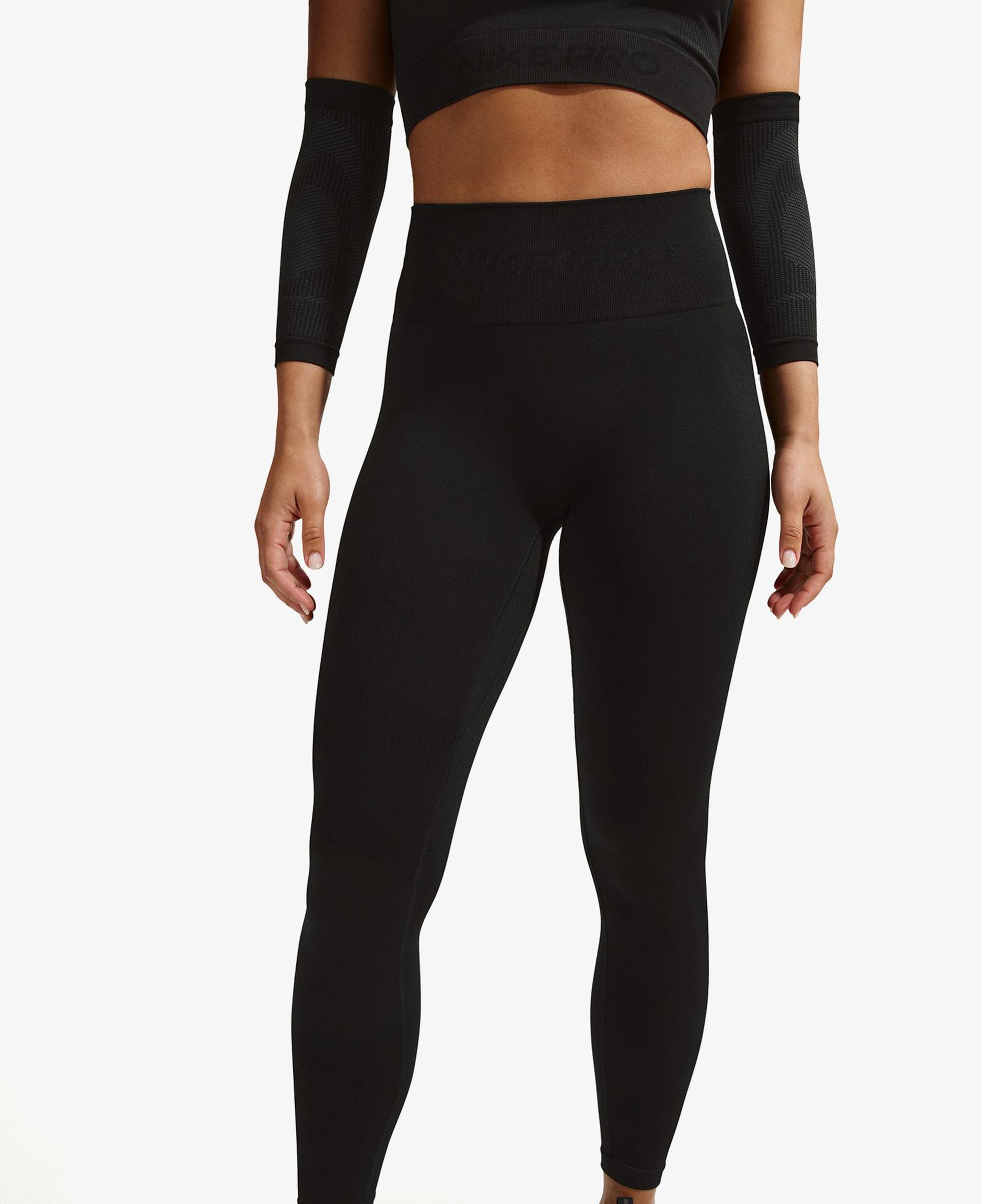 Nike Pro Dri-Fit Seamless Yüksek Belli Kadın Siyah Tayt