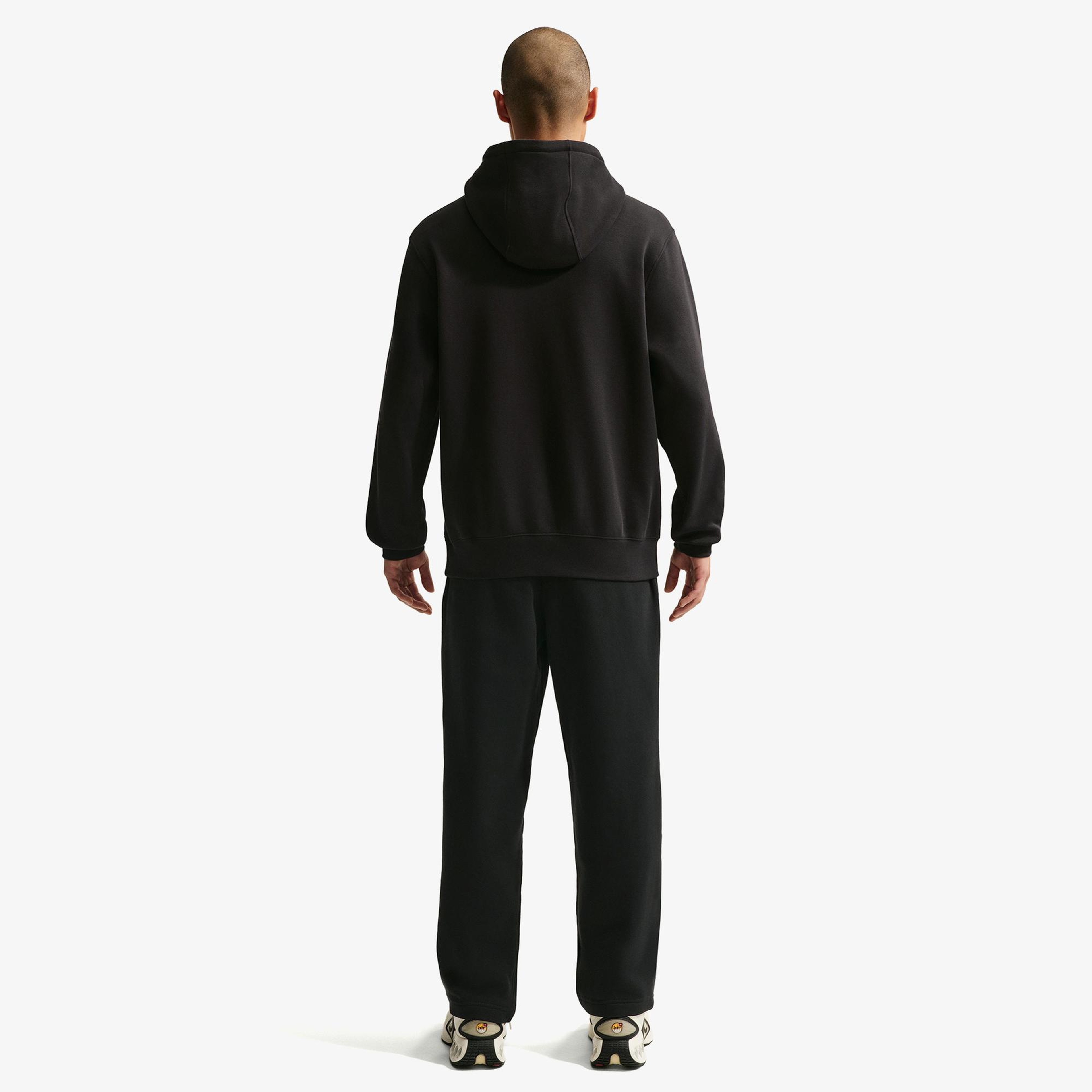 Nike Sportswear Club Erkek Siyah Hoodie