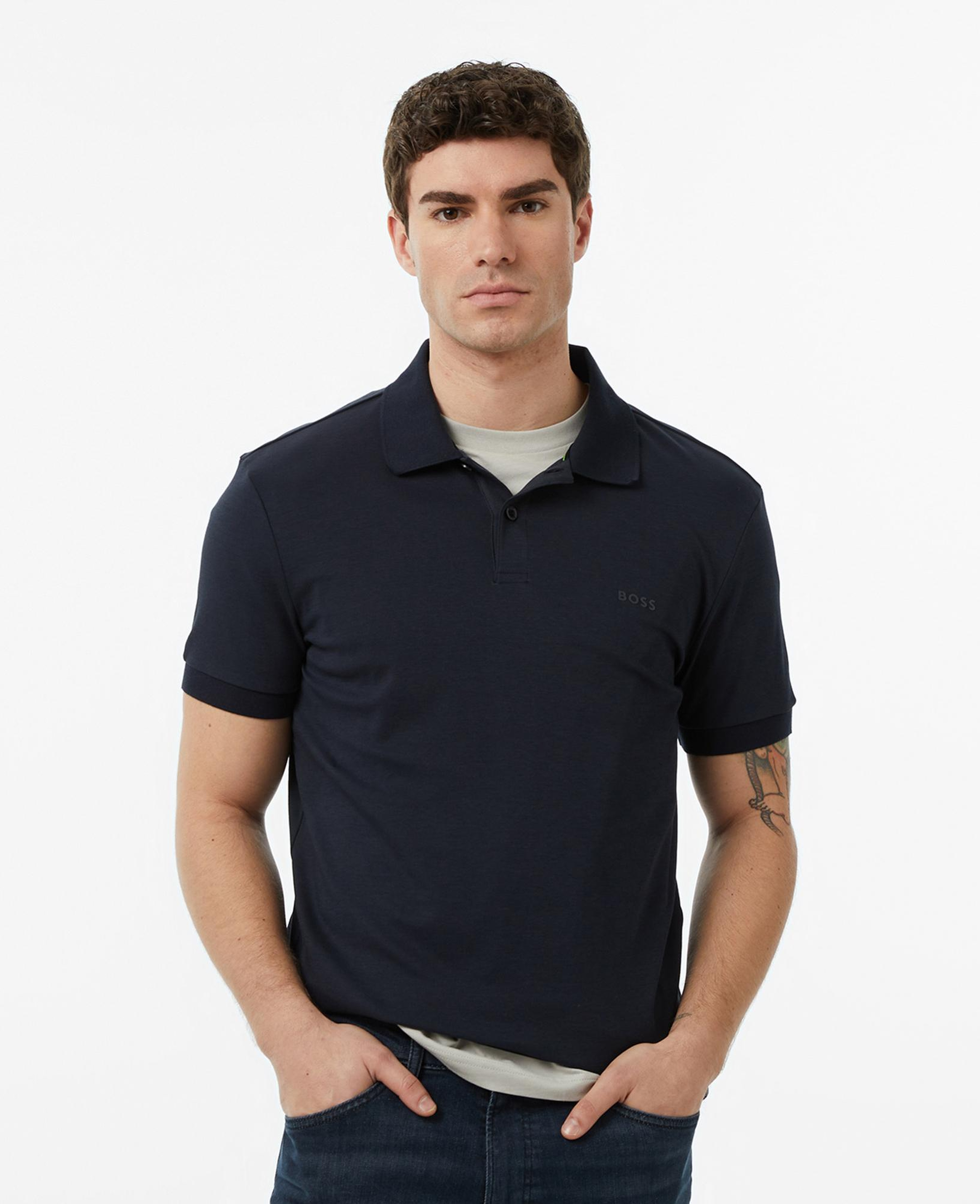 Boss Pio 2 Erkek Lacivert Polo